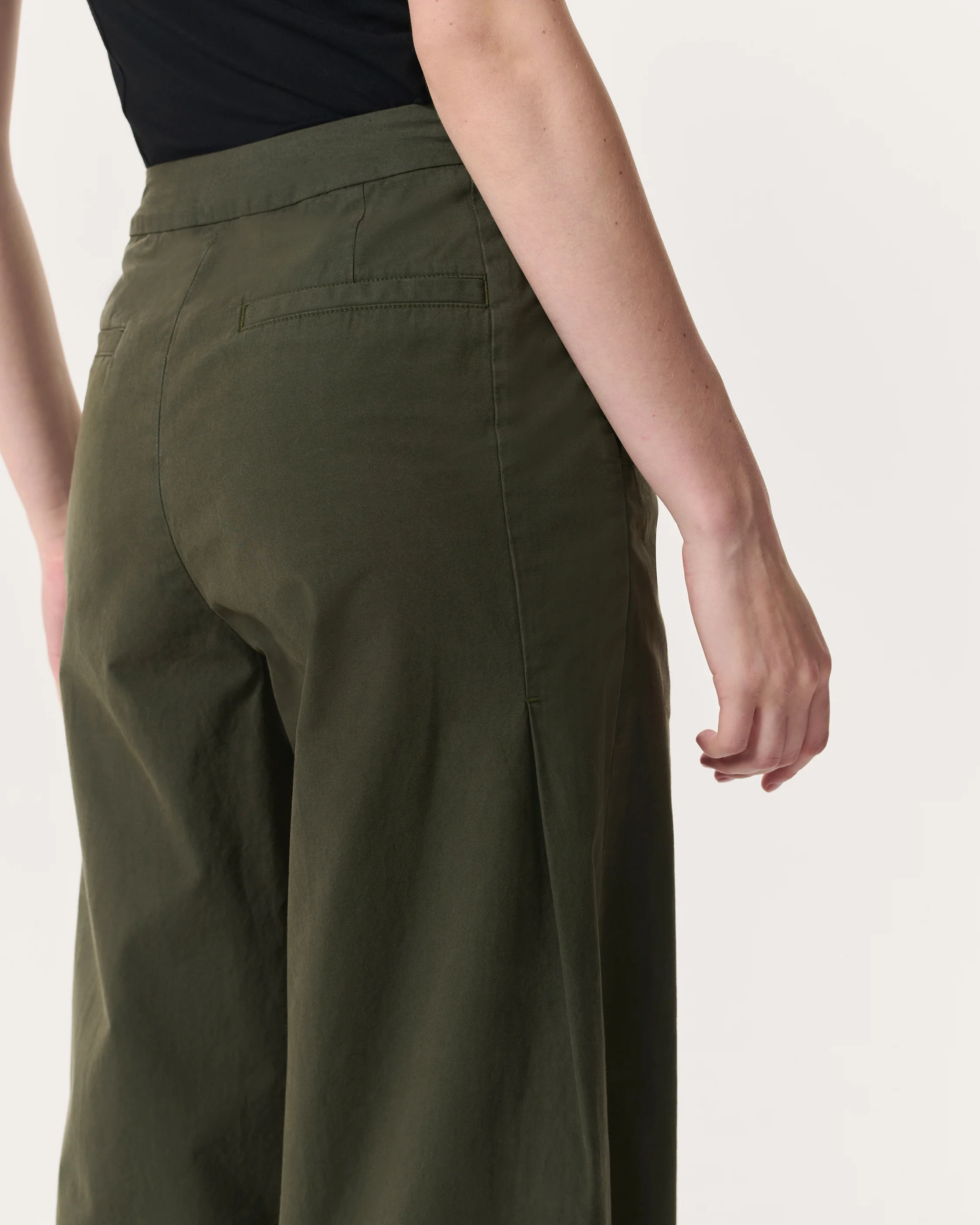 Kiana Cotton Flare Pants - Image 5