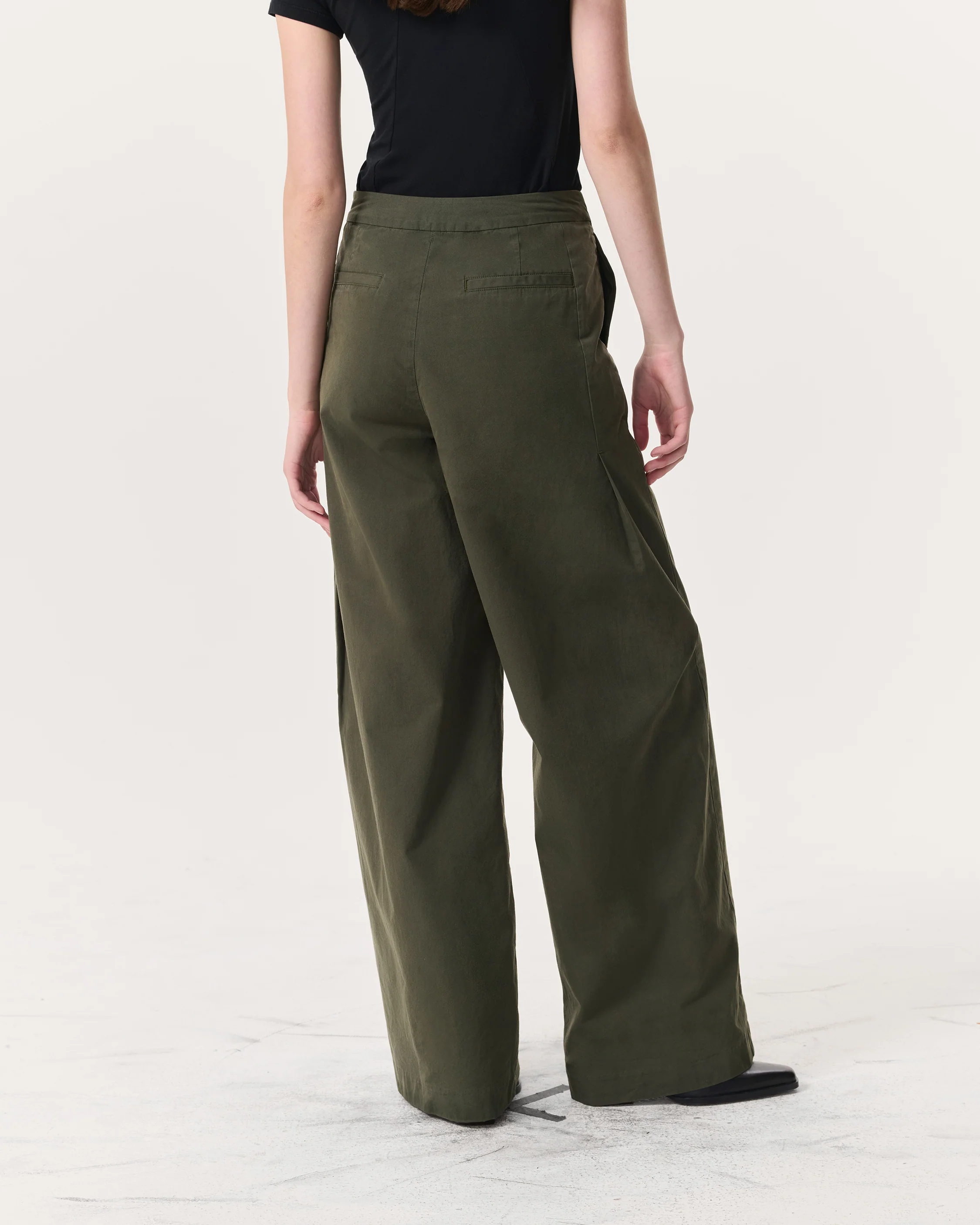 Kiana Cotton Flare Pants - Image 6
