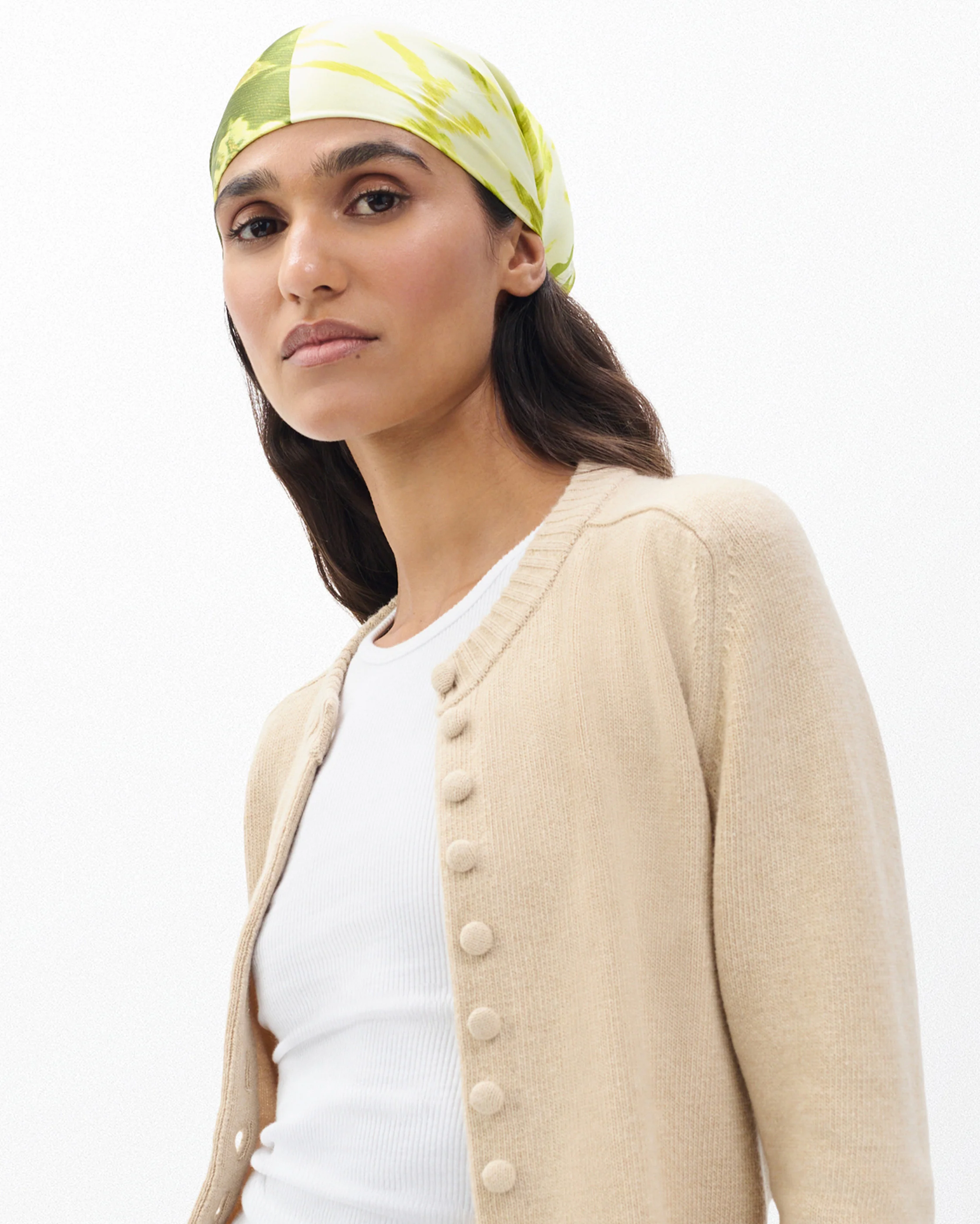 Kit Floral-Print Silk Bandana