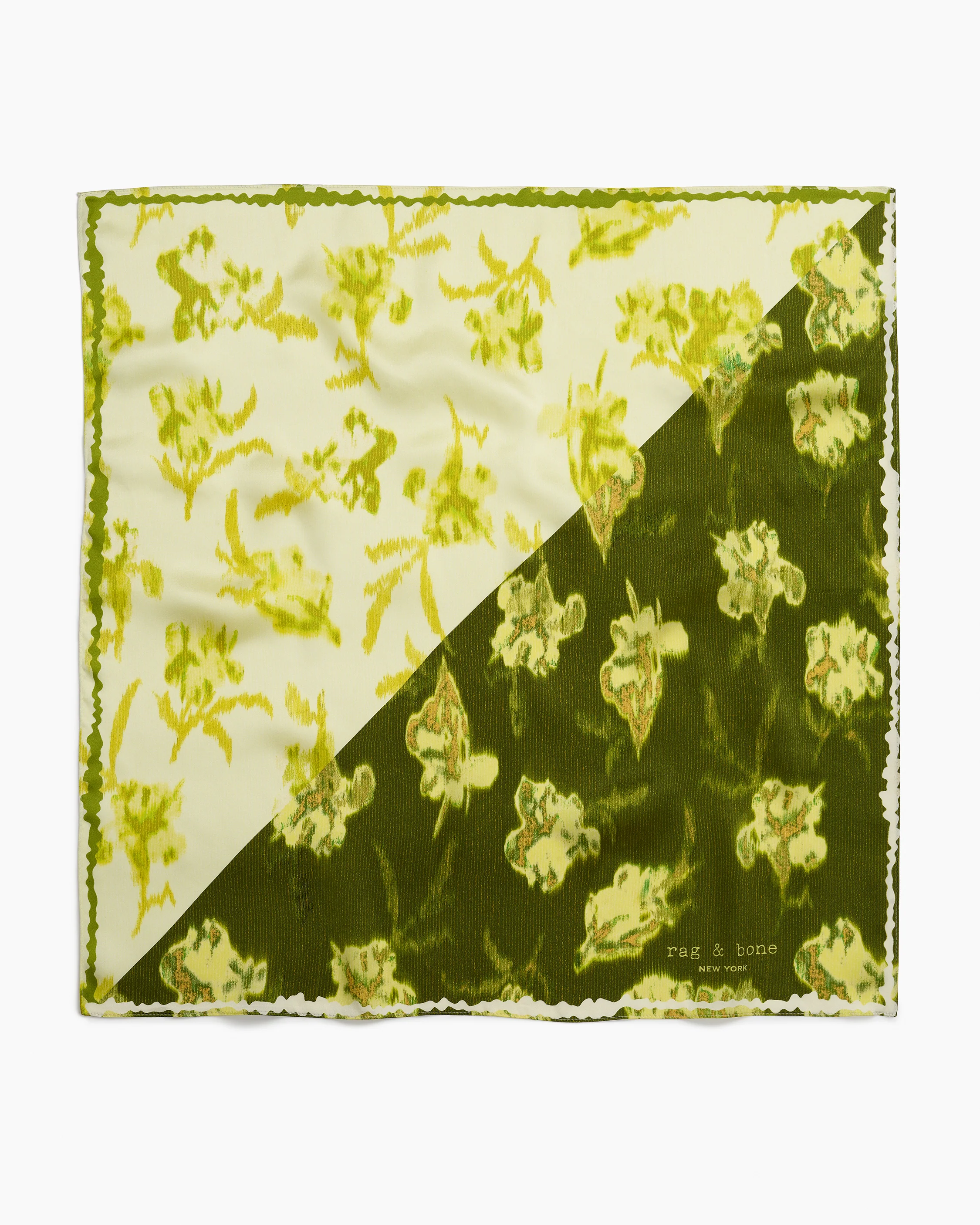 Kit Floral-Print Silk Bandana - Image 2