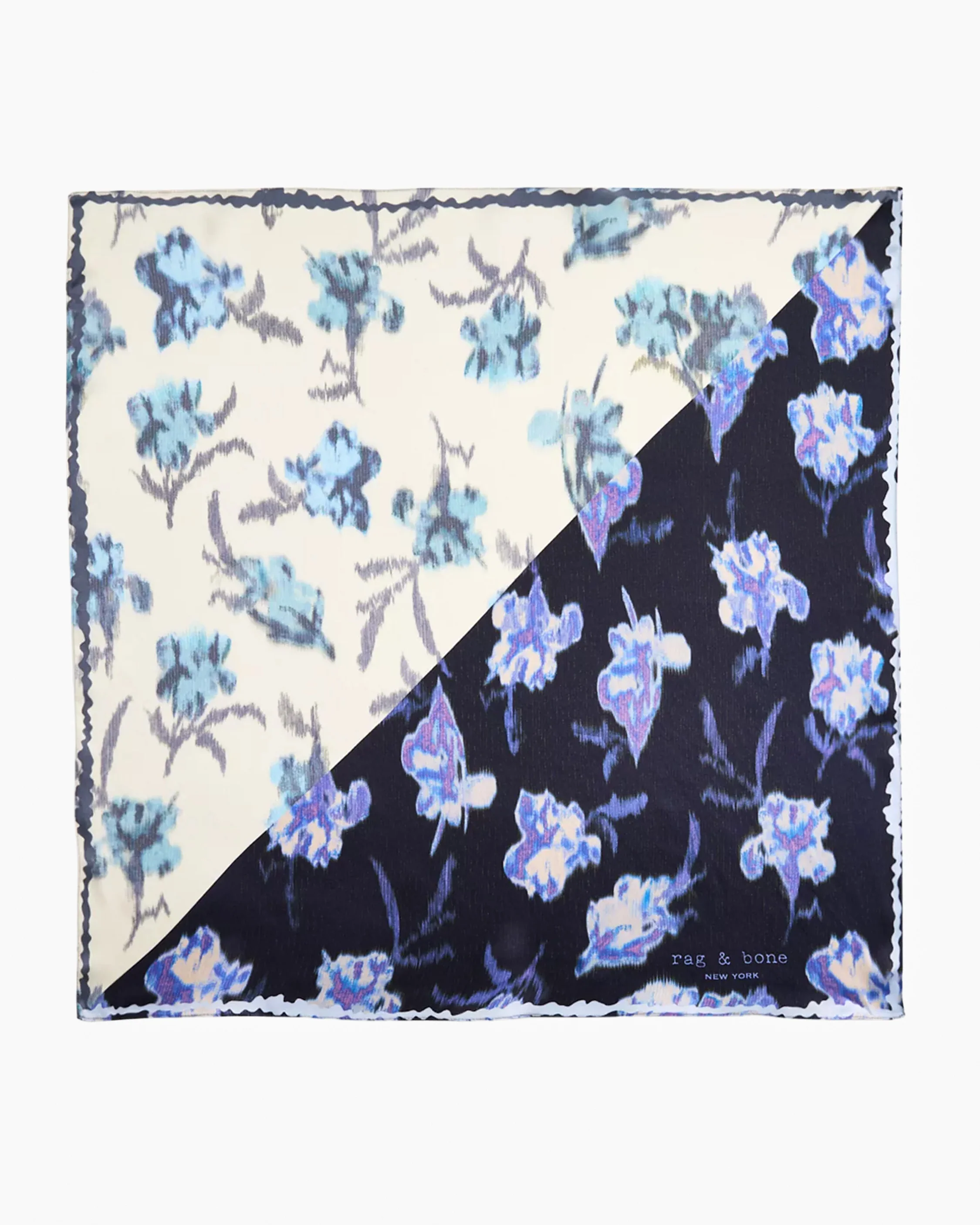 Kit Floral-Print Silk Bandana - Image 2