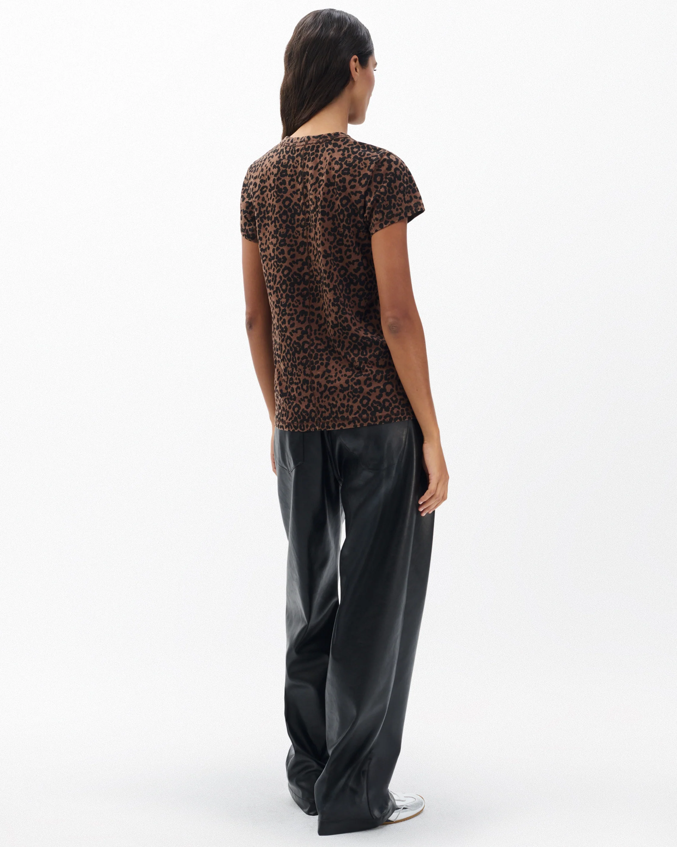 Leopard-Print Cotton Tee - Image 5