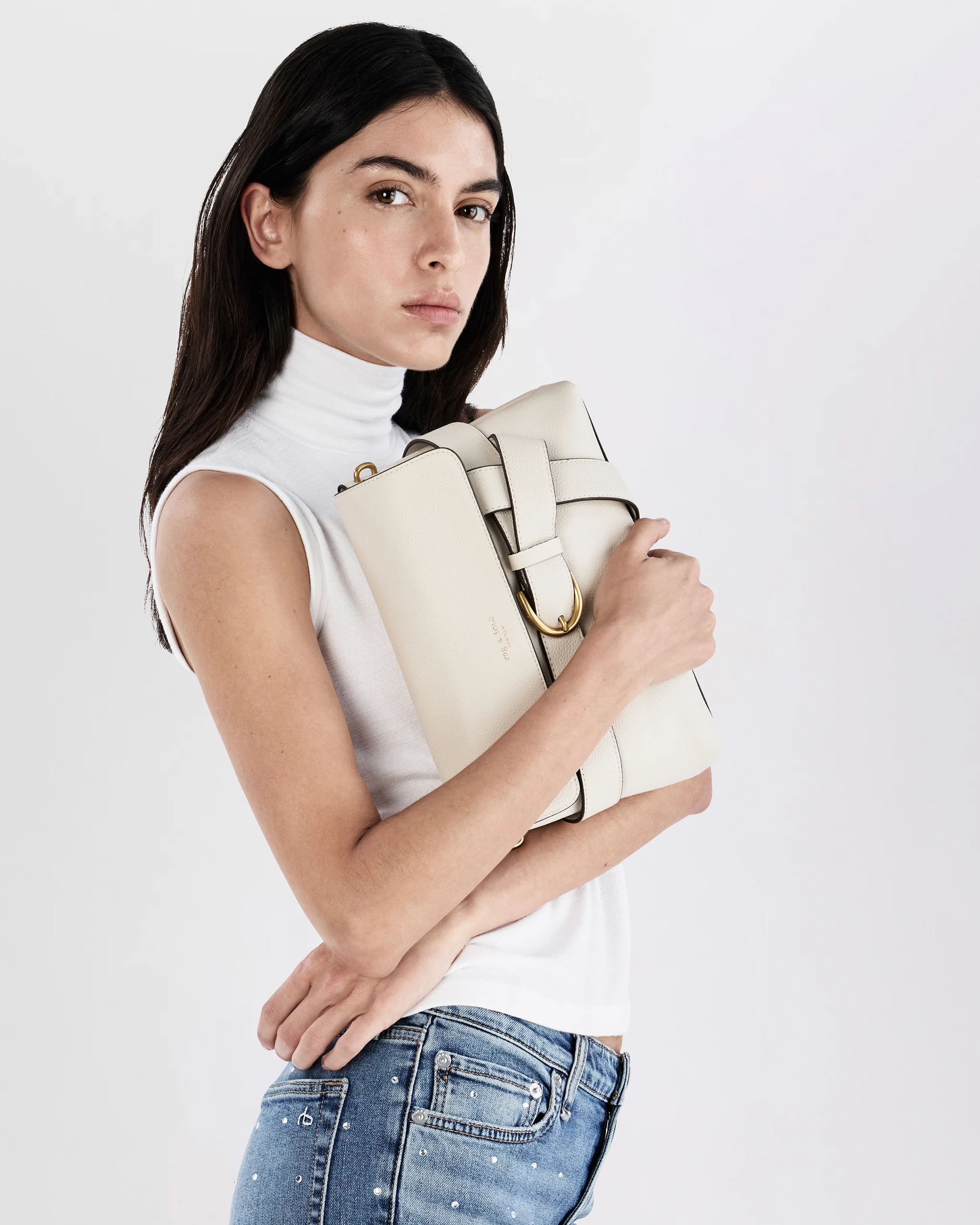 Lexington Leather Flap Bag - Image 2