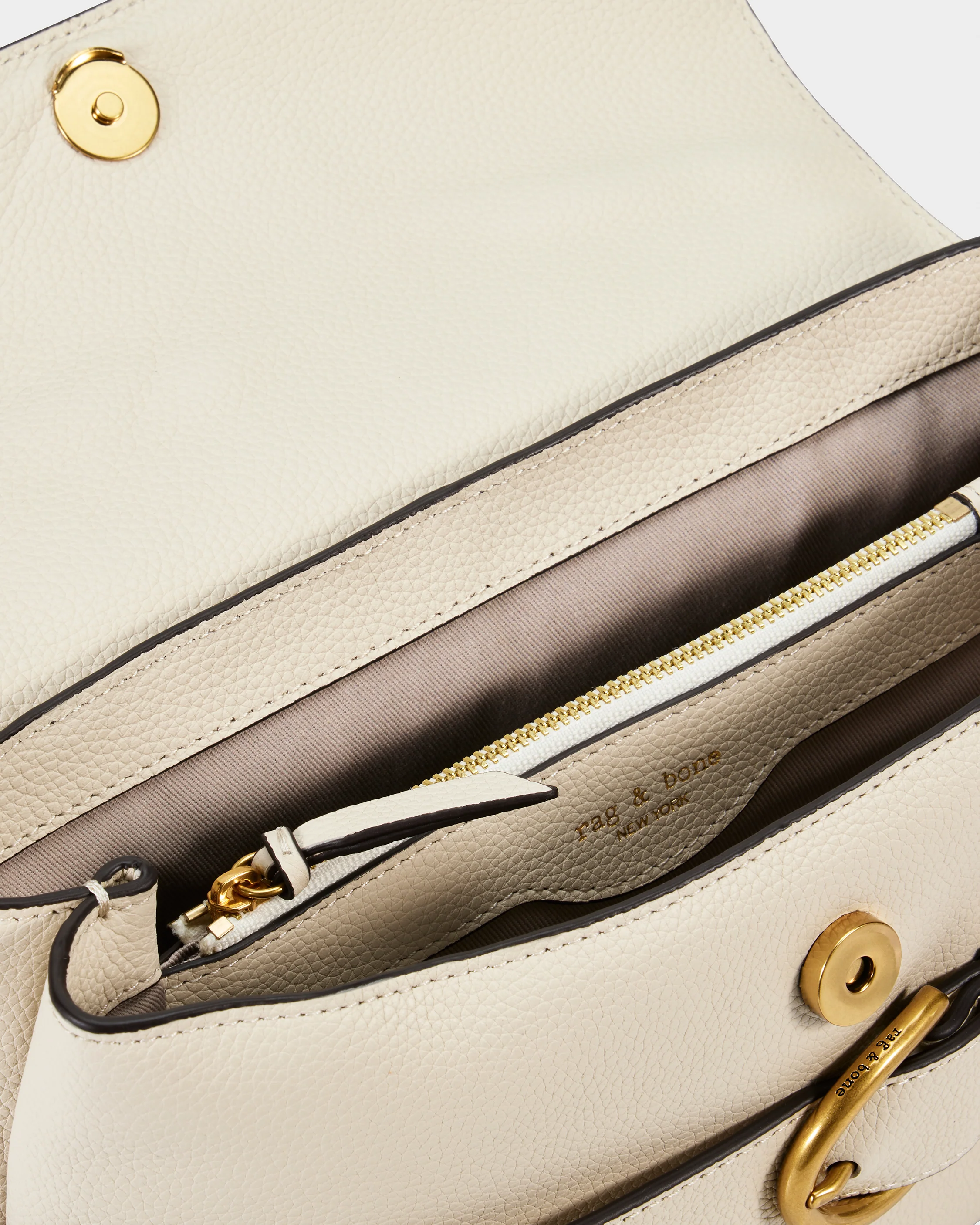 Lexington Leather Flap Bag - Image 6