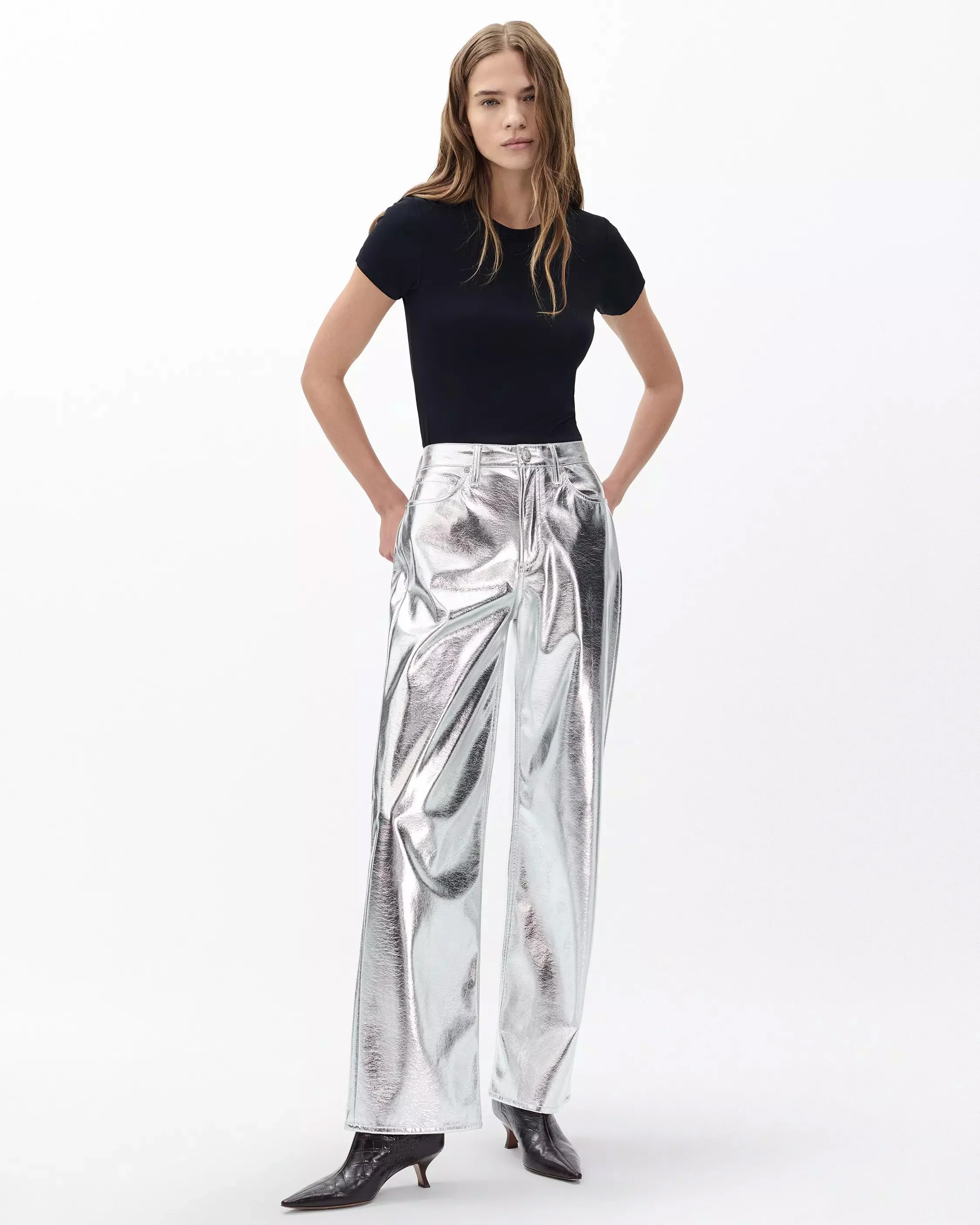 Logan Faux Leather Pants
