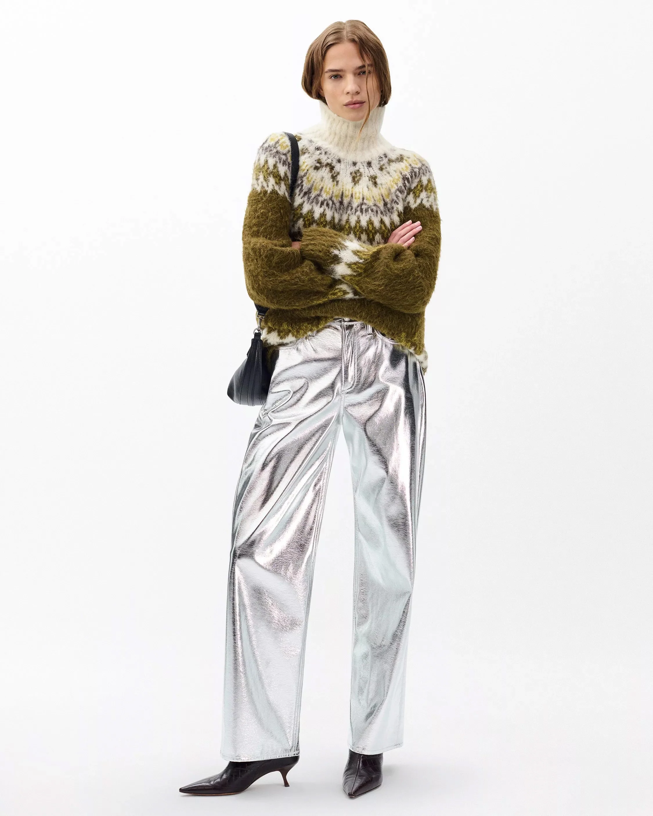 Logan Faux Leather Pants - Image 4