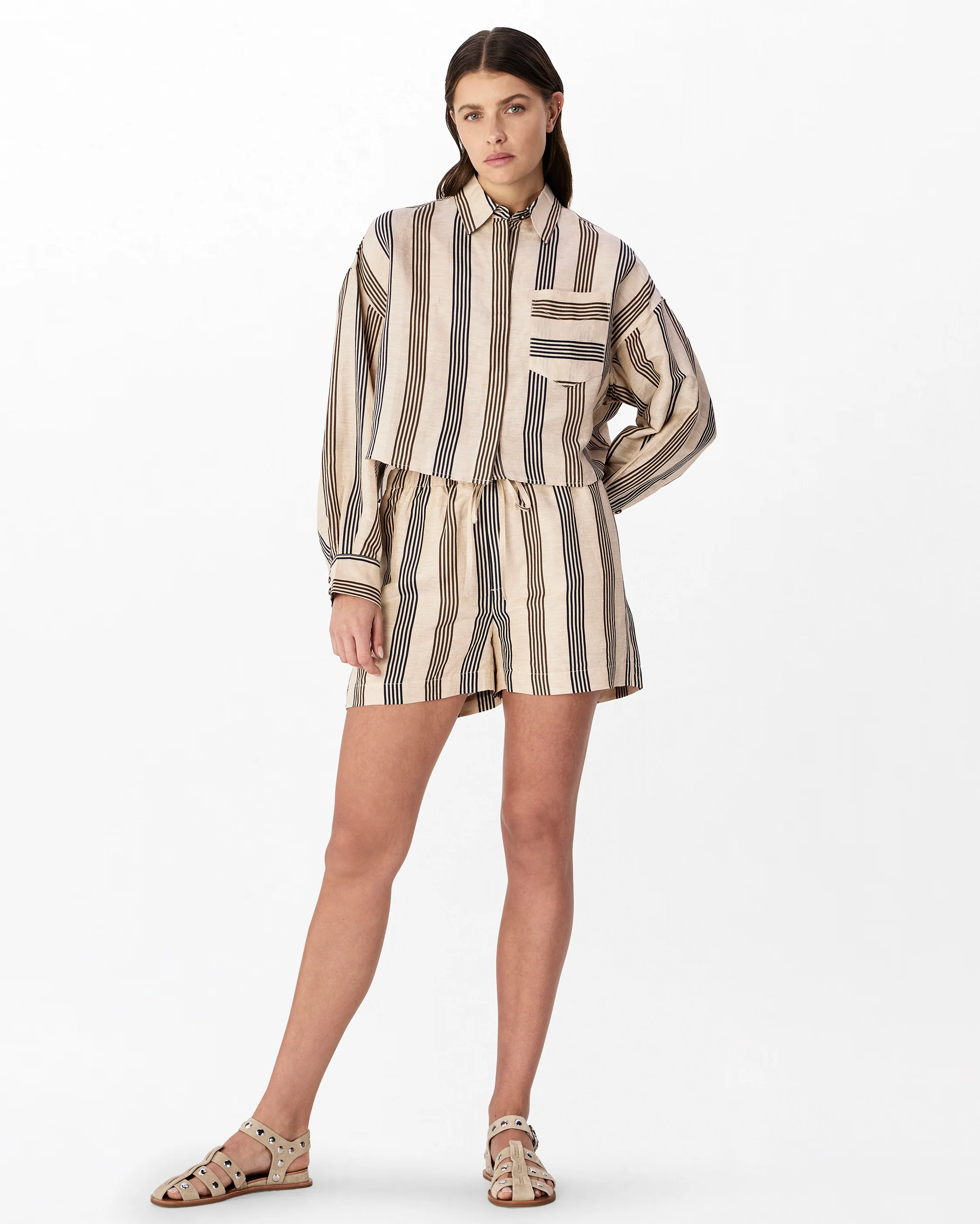 Logan Linen Beach Shorts