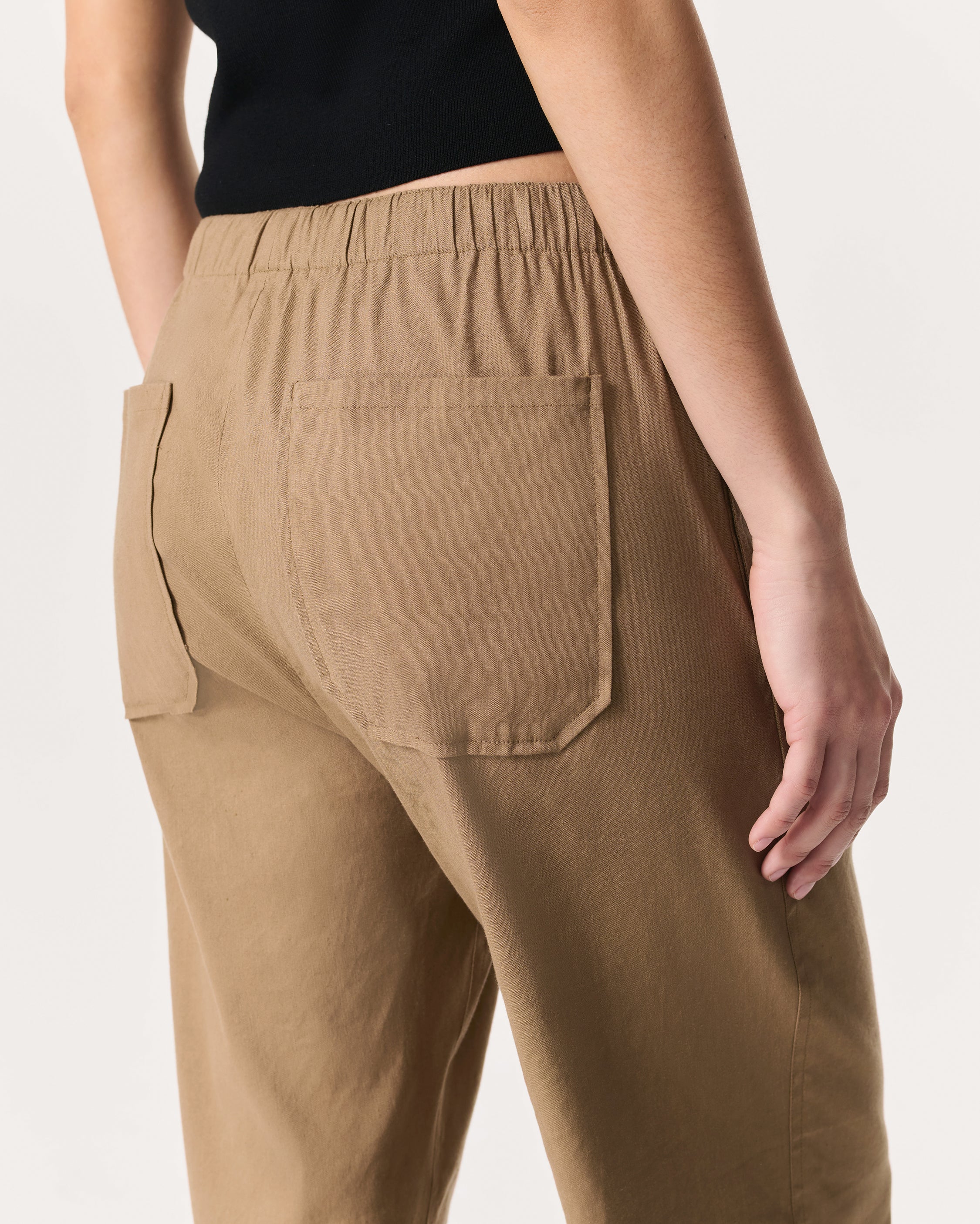 Logan Linen-Blend Beach Pants - Image 4