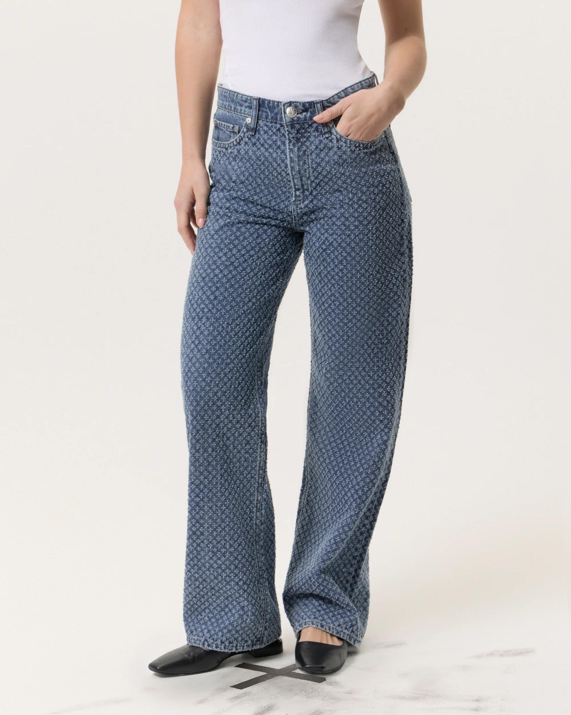 Logan Wide Leg Jeans - Image 3