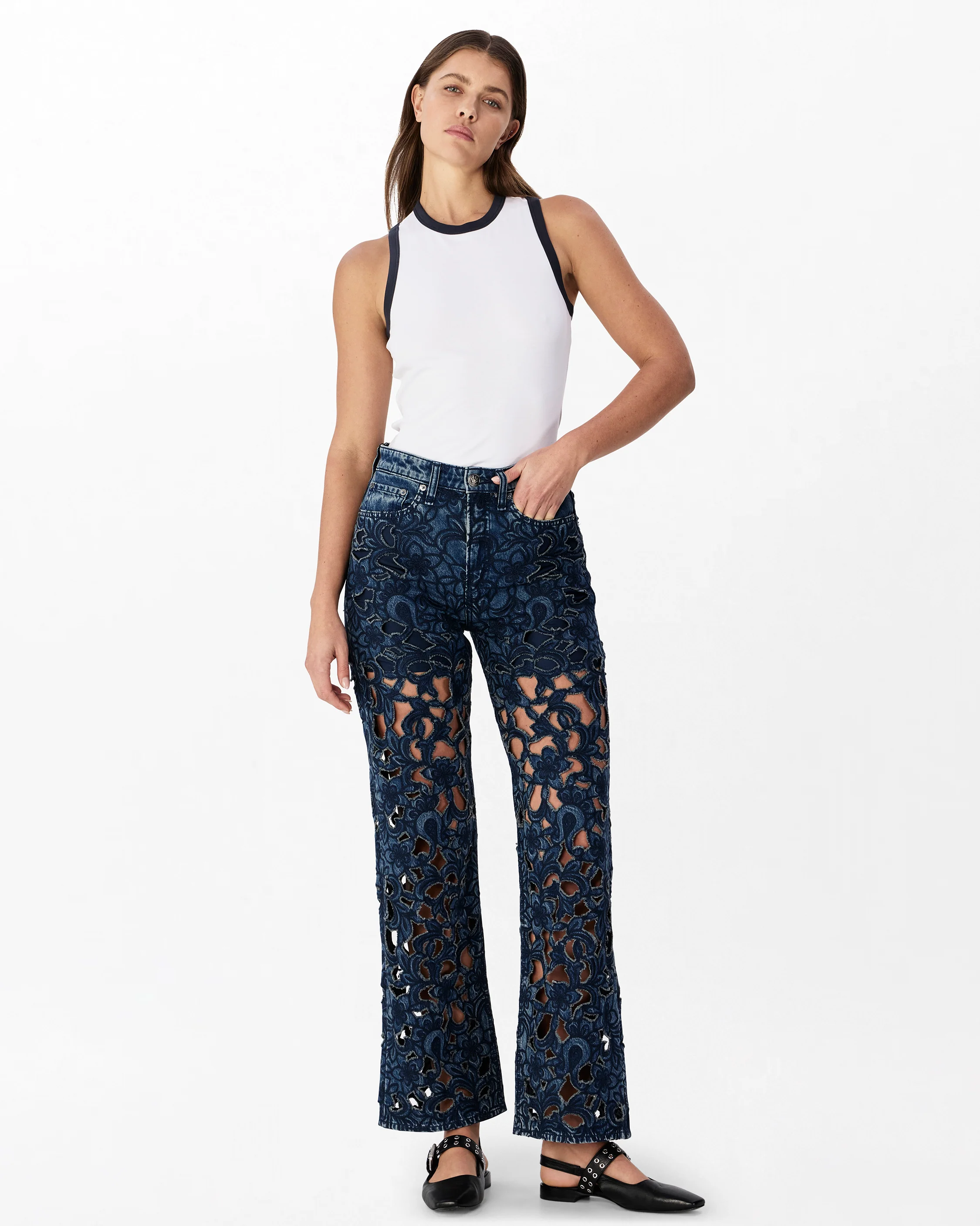 Logan Wide-Leg Jeans