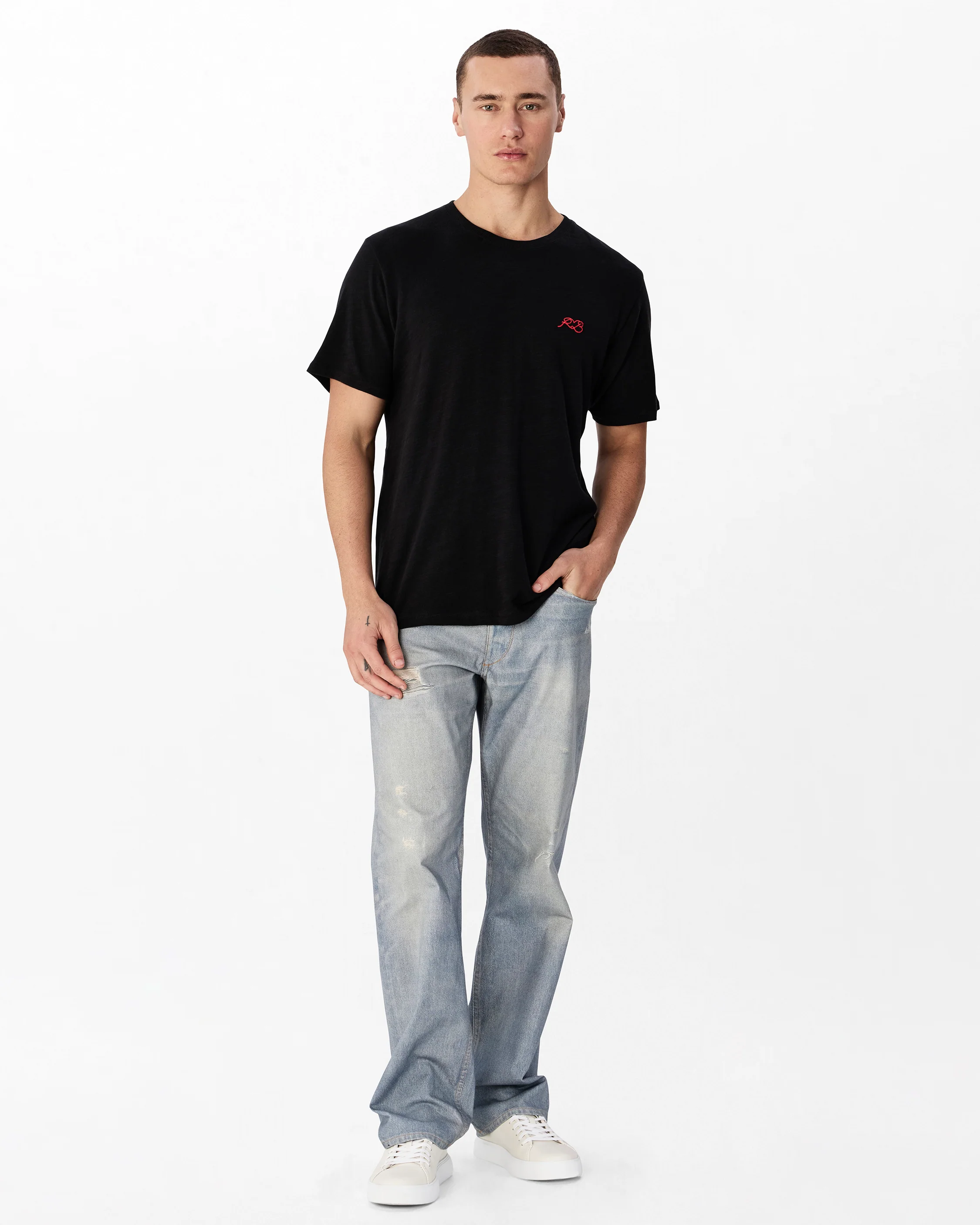 Love rb Embroidered Tee - Image 4