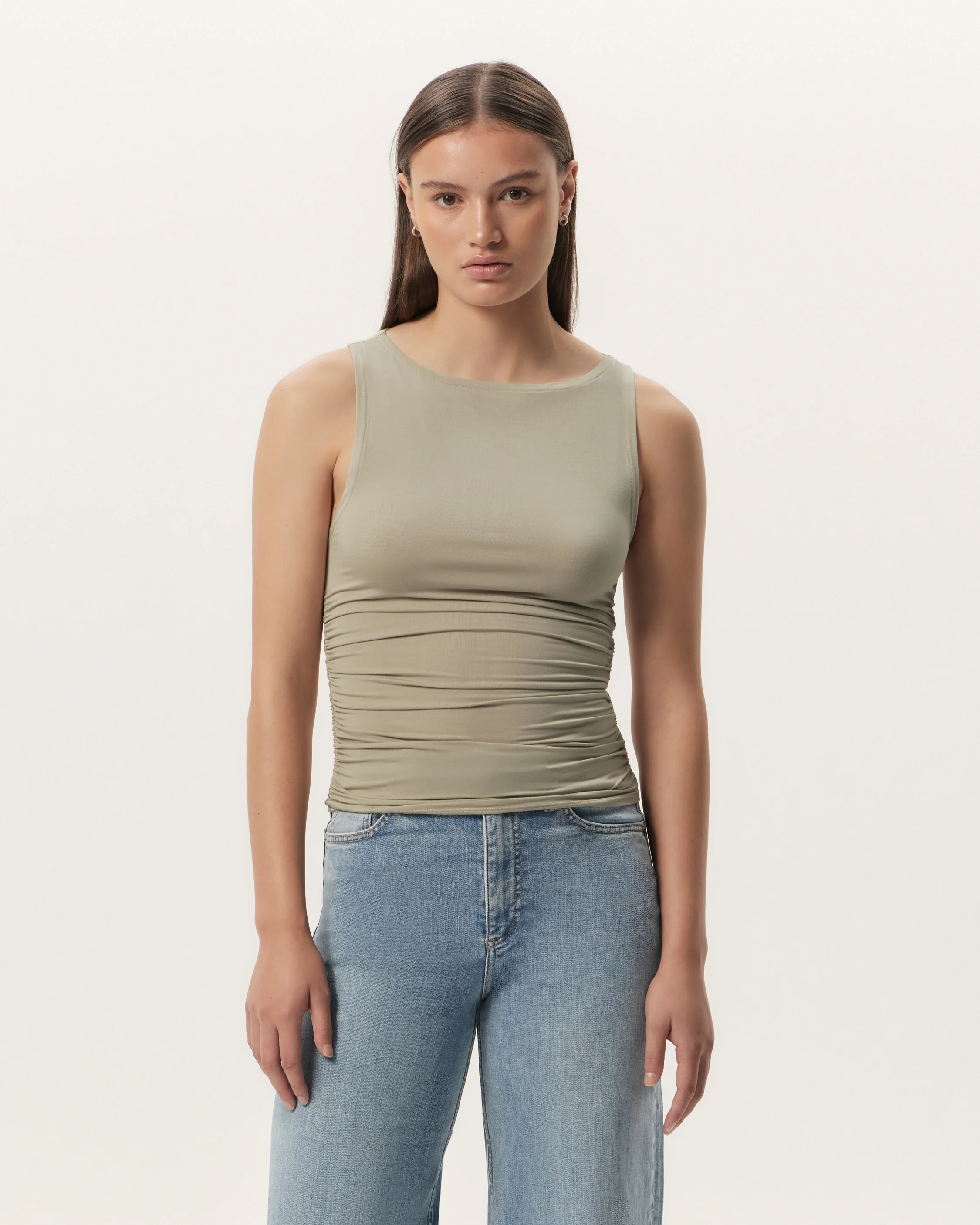 Luca Shirred Tank