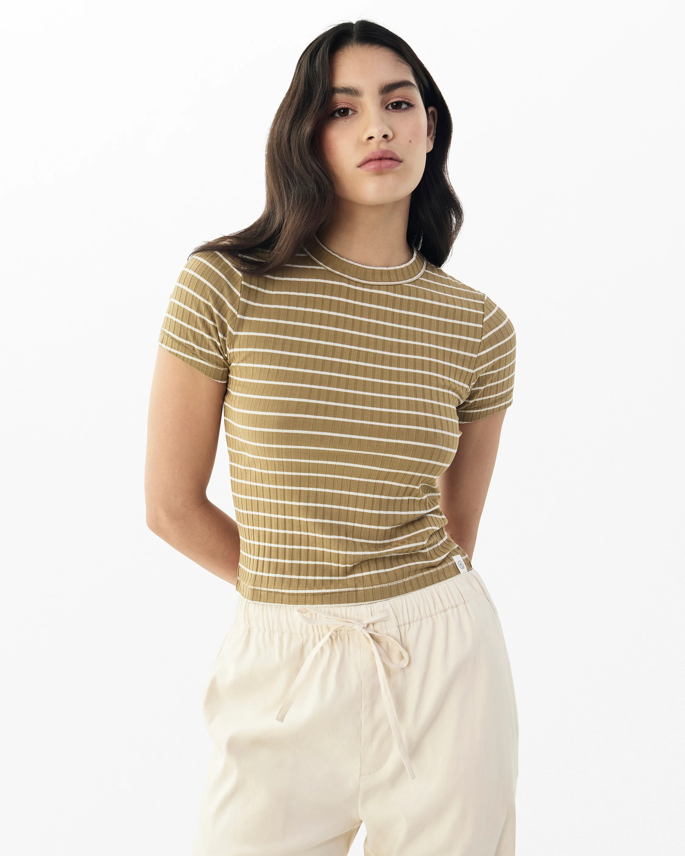 Luca Striped Baby Tee
