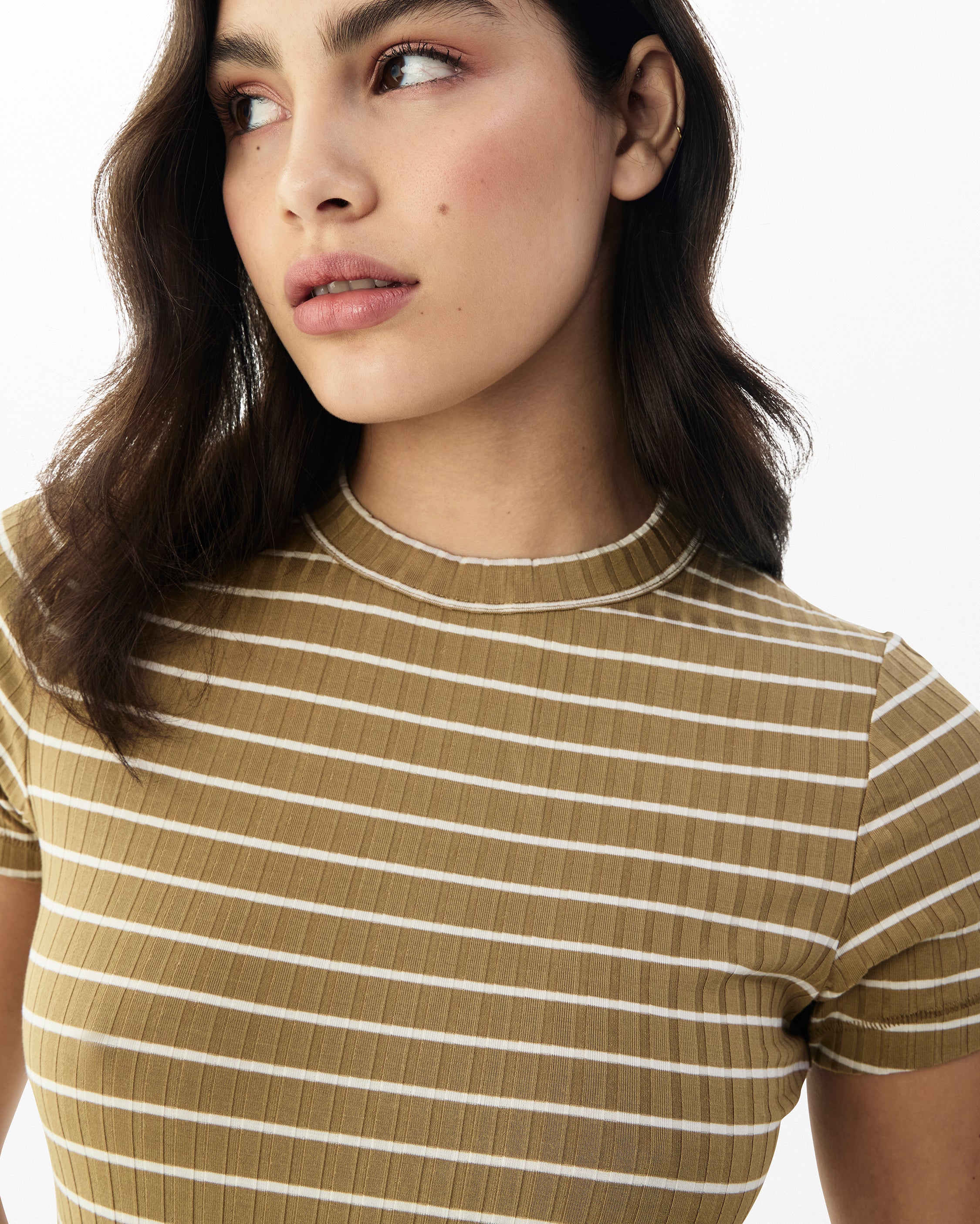 Luca Striped Baby Tee - Image 3