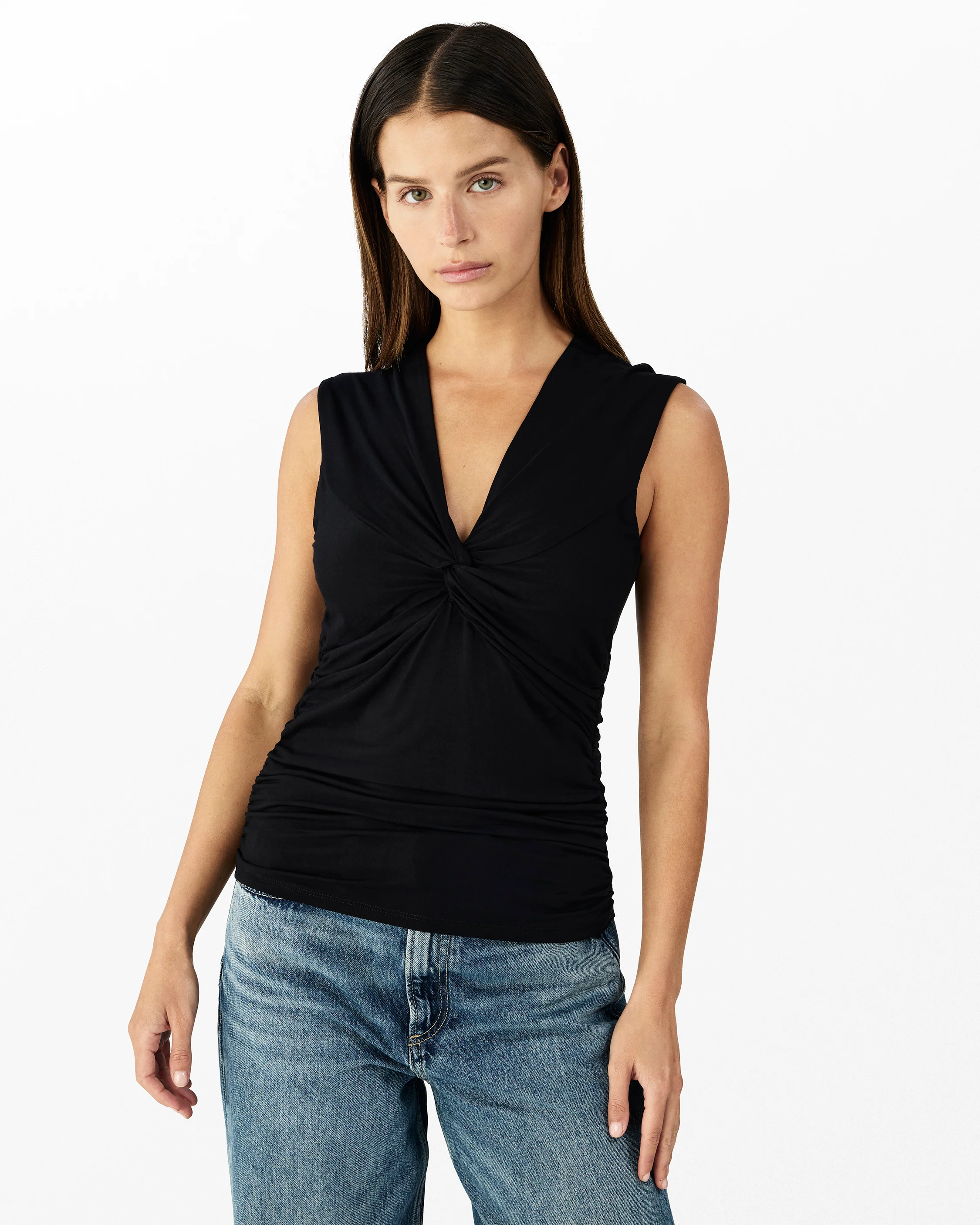 Luca Twist Short-Sleeve Top