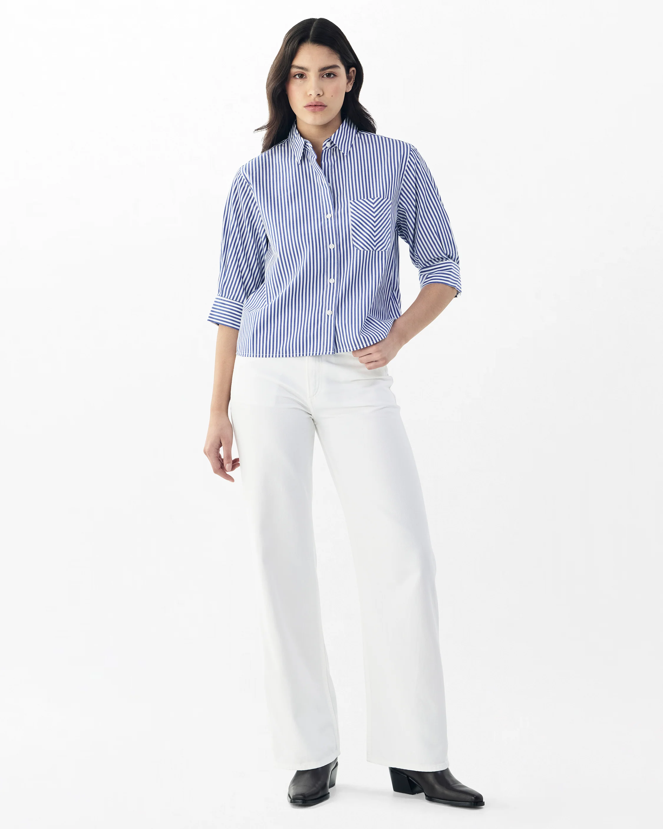 Lucia Striped Shirt - Image 4