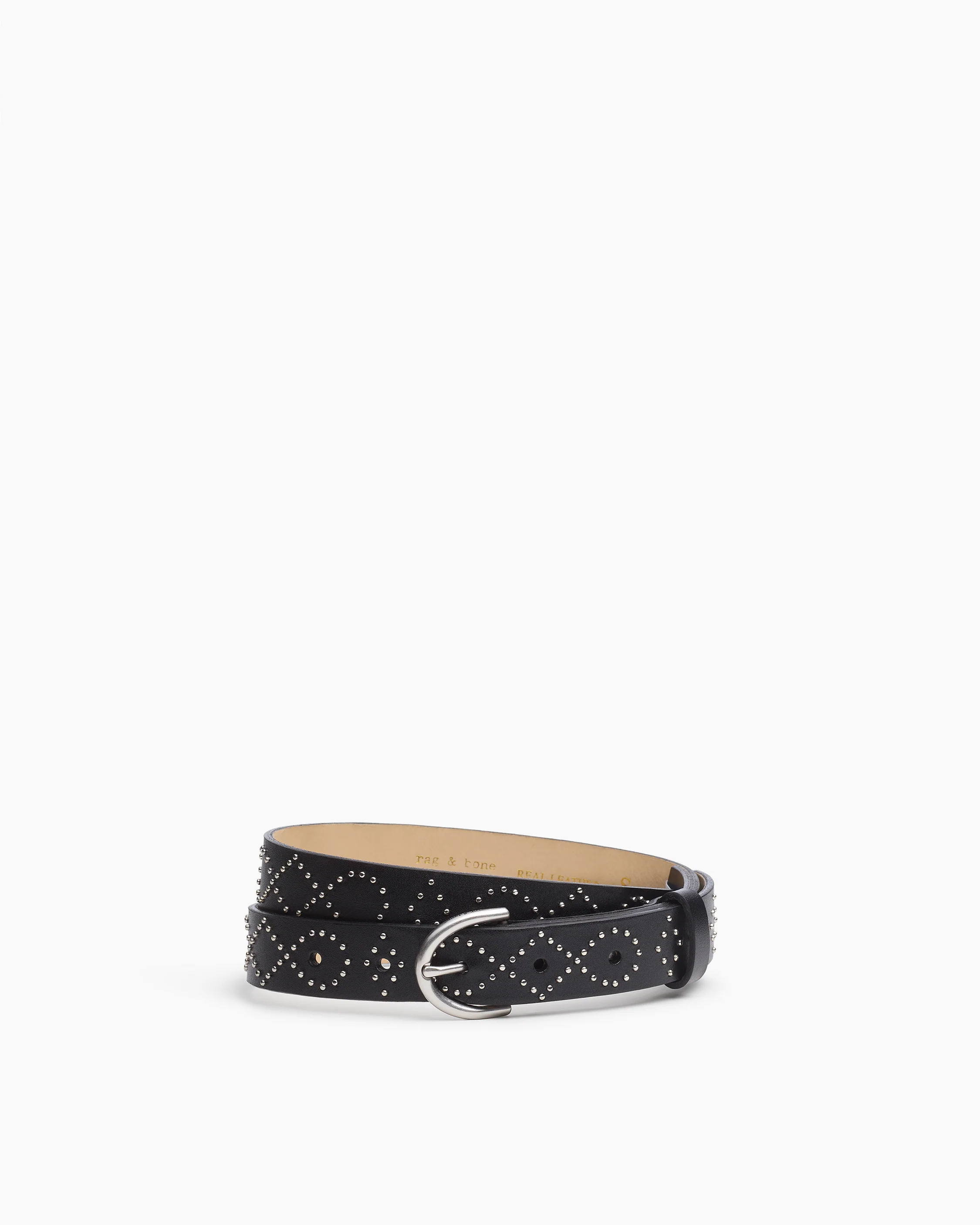Maisie Studded Leather Belt