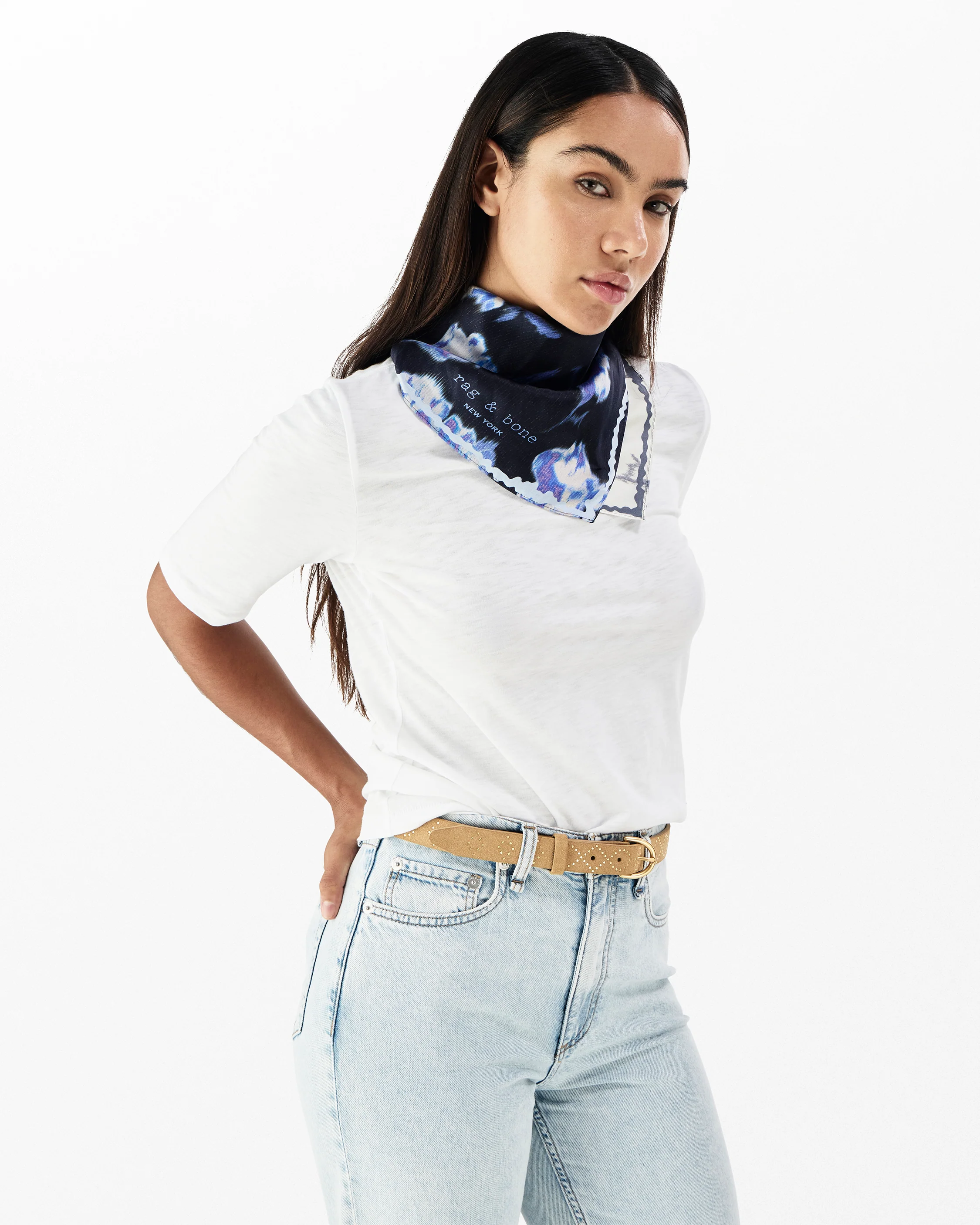 Maisie Studded Suede Belt - Image 2