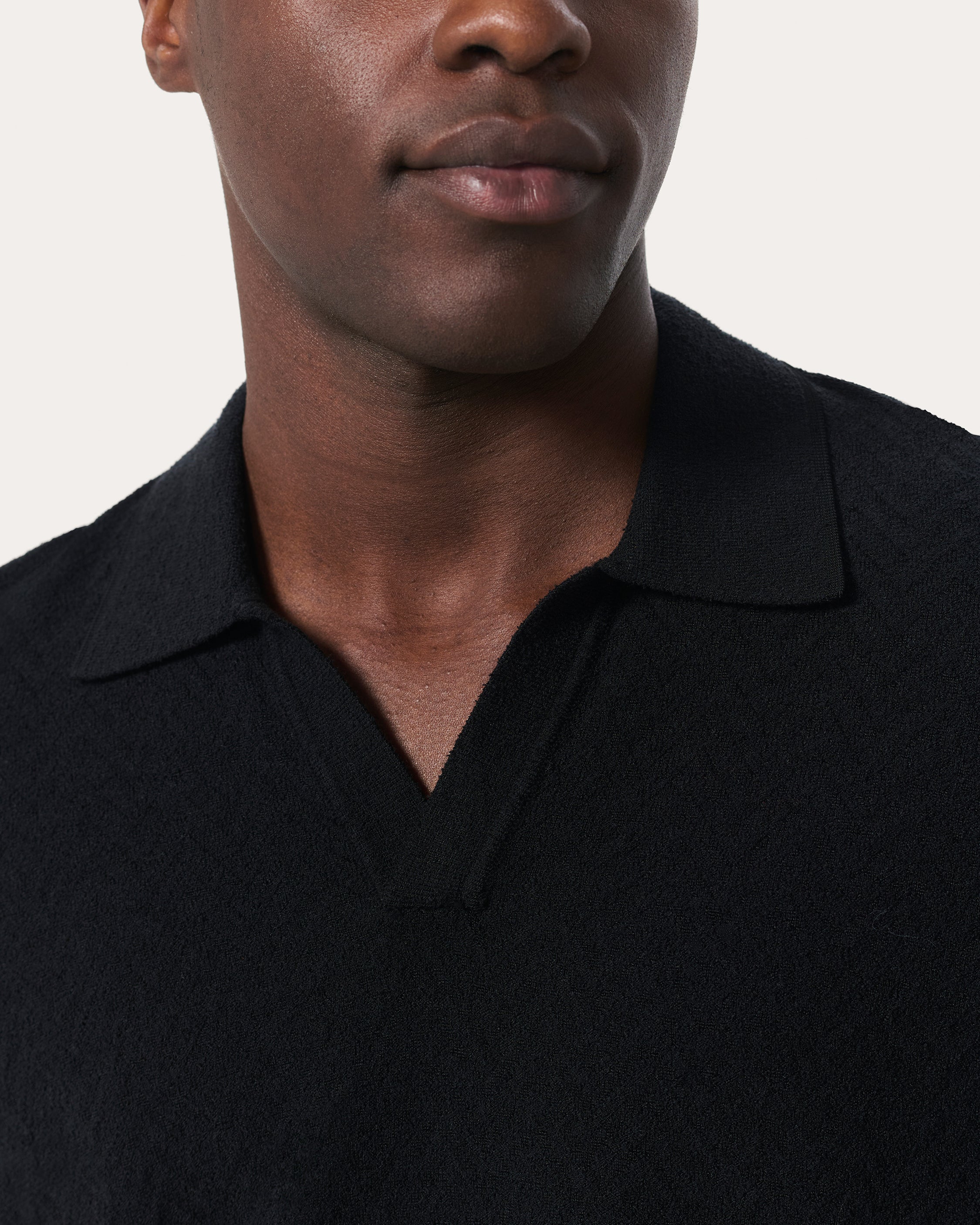 Zuma Toweling Herringbone Johnny Polo - Image 4