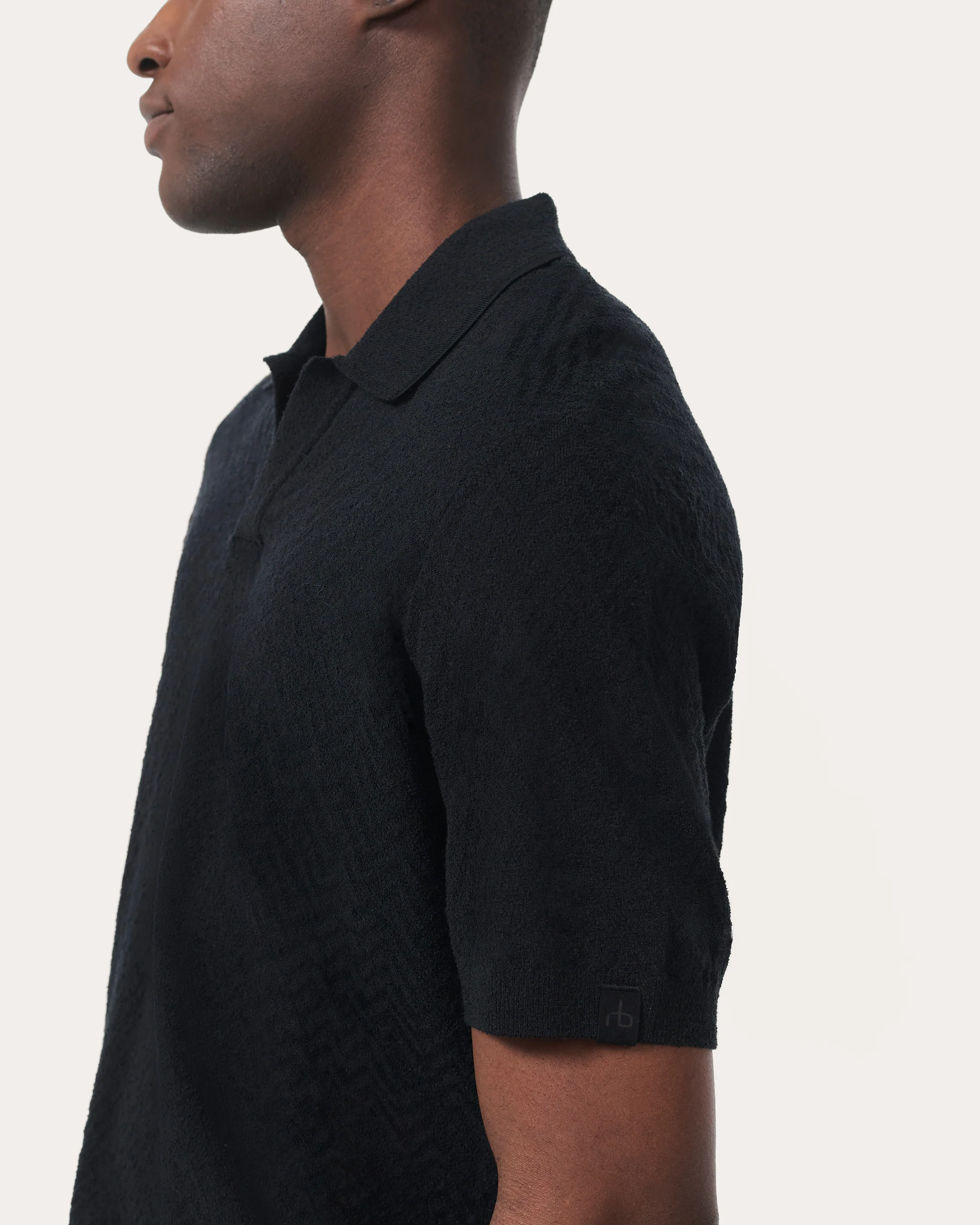 Zuma Toweling Herringbone Johnny Polo - Image 5