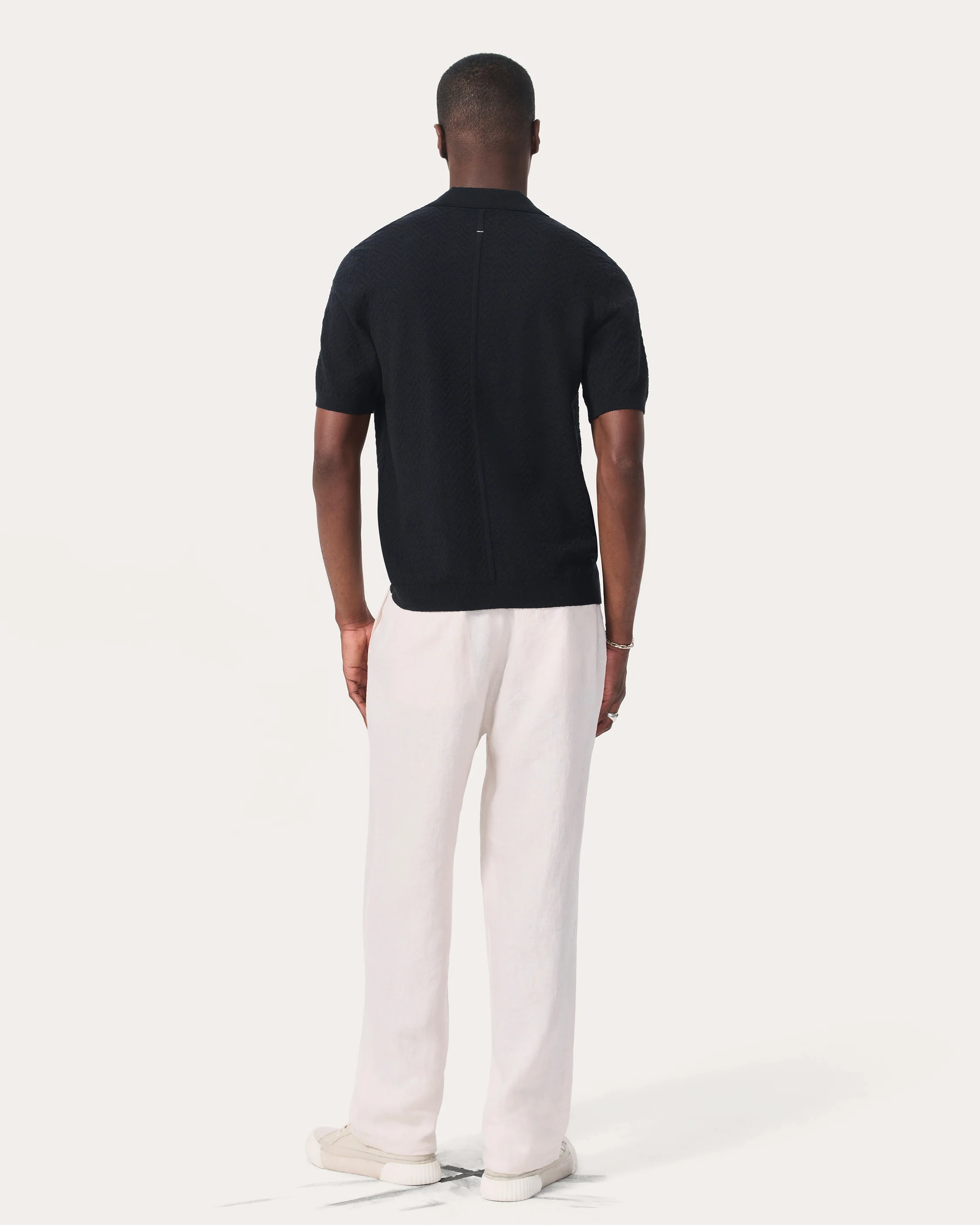 Zuma Toweling Herringbone Johnny Polo - Image 6