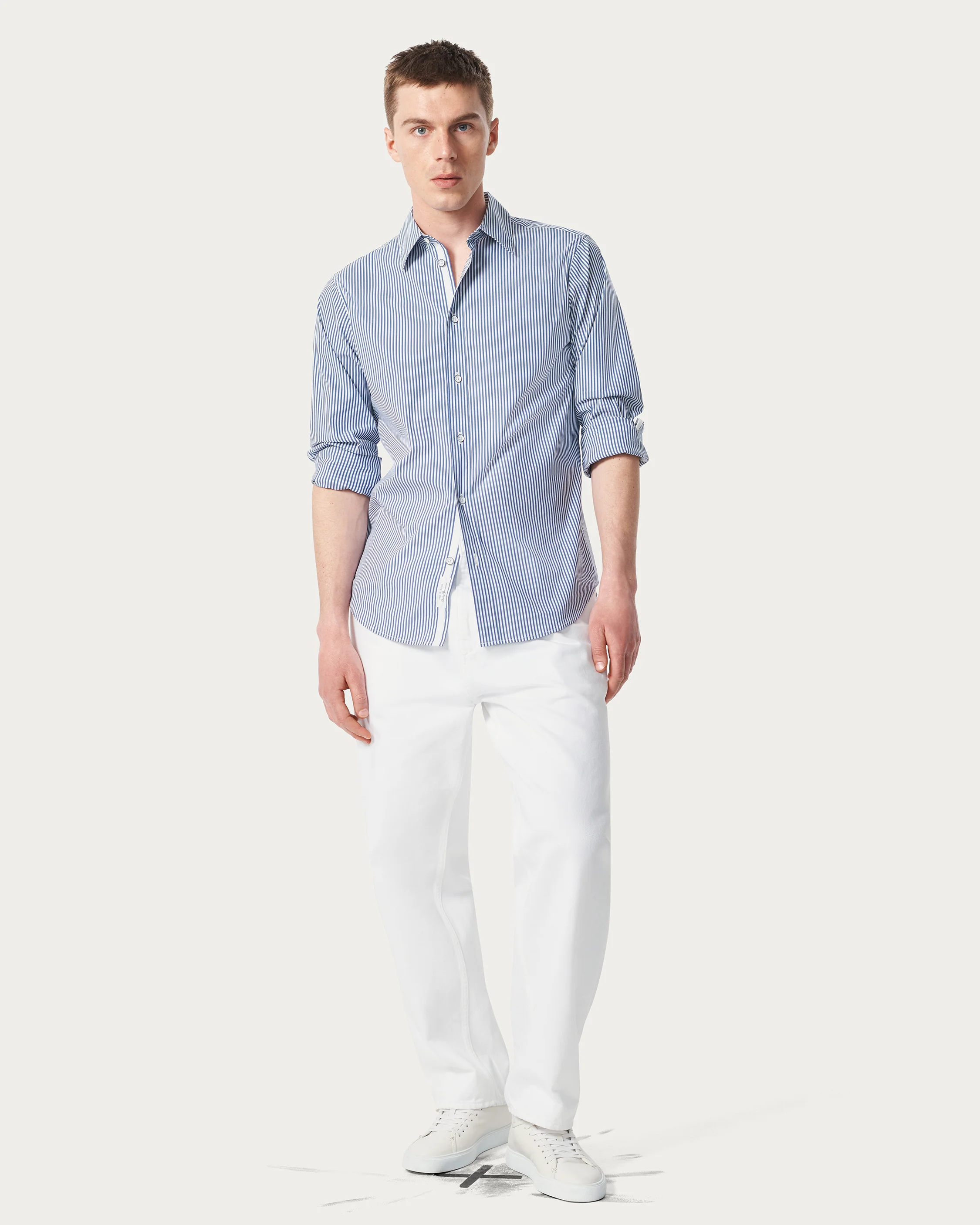 Patrick Striped Poplin Shirt - Image 3