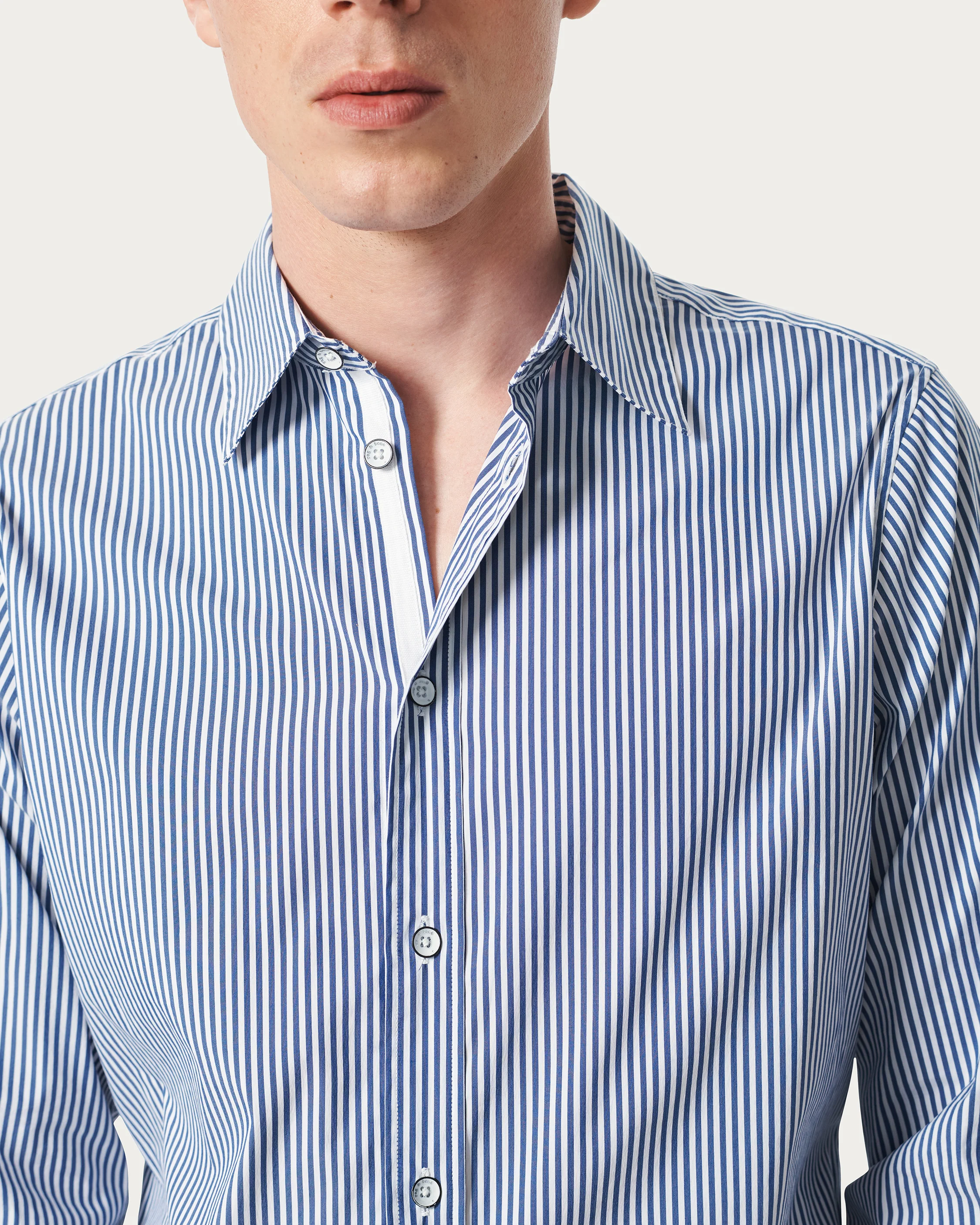 Patrick Striped Poplin Shirt - Image 4