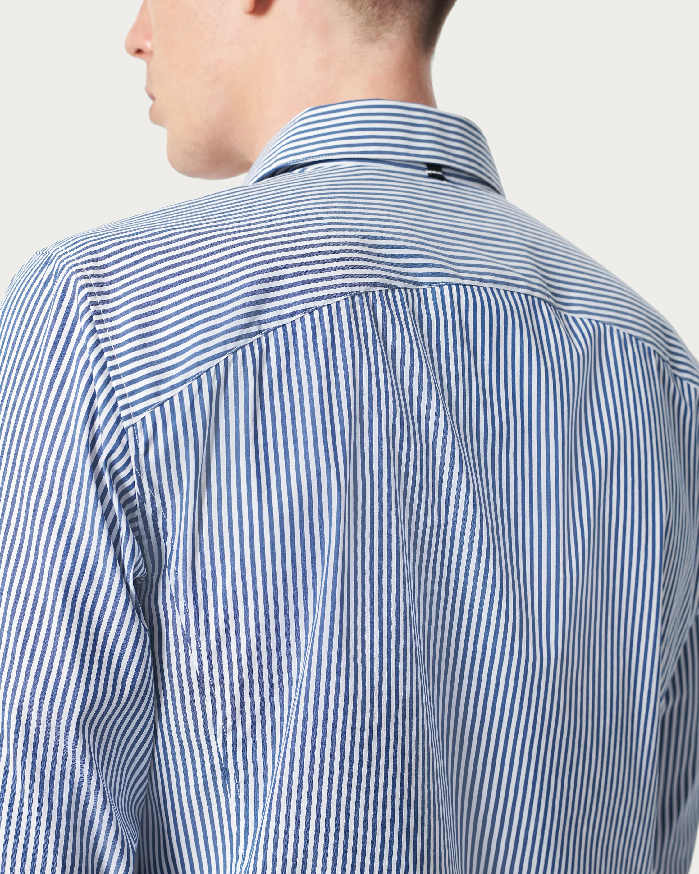 Patrick Striped Poplin Shirt - Image 5