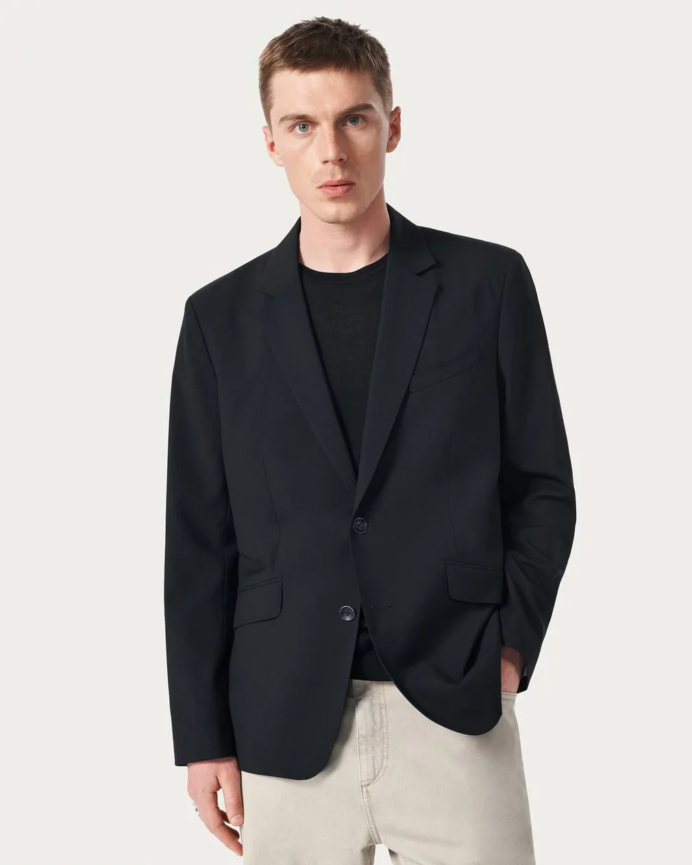 Butler Japanese Wool-Blend Ripstop Blazer
