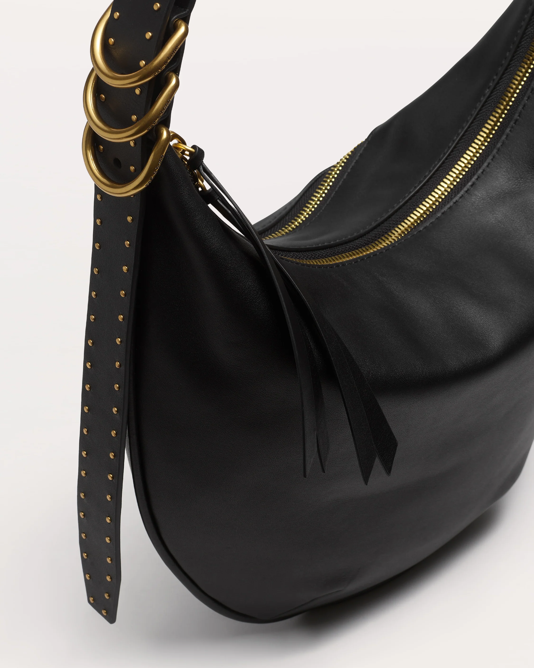 Mercer Medium Leather Hobo Bag - Image 4