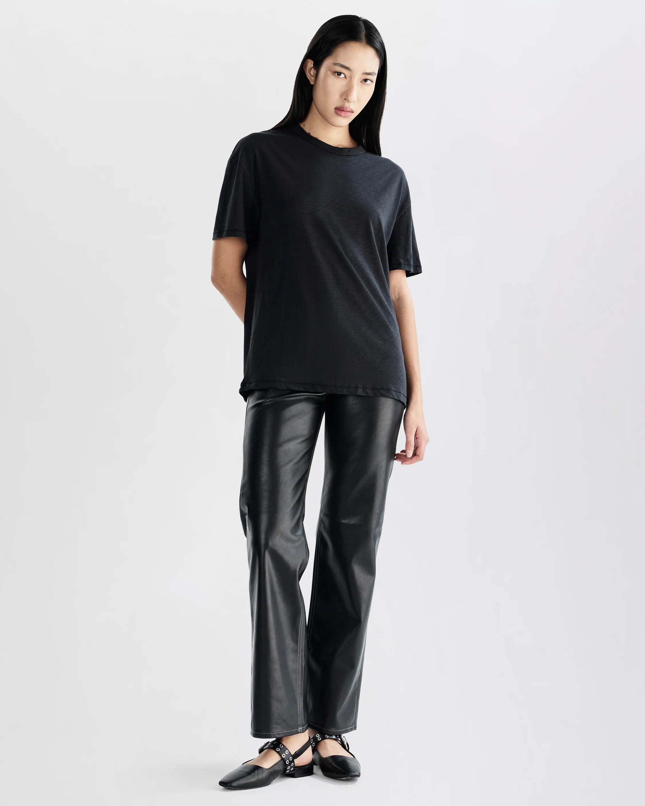 Mini Slub Boyfriend Tee - Image 3