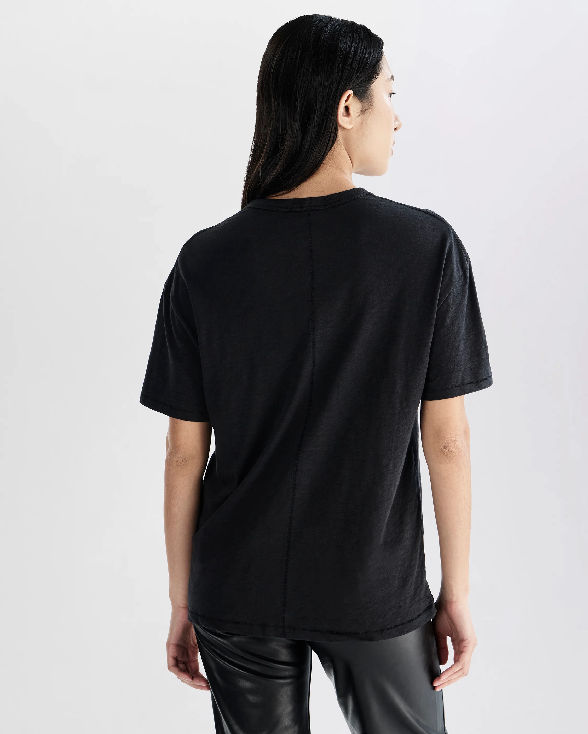 Mini Slub Boyfriend Tee - Image 6