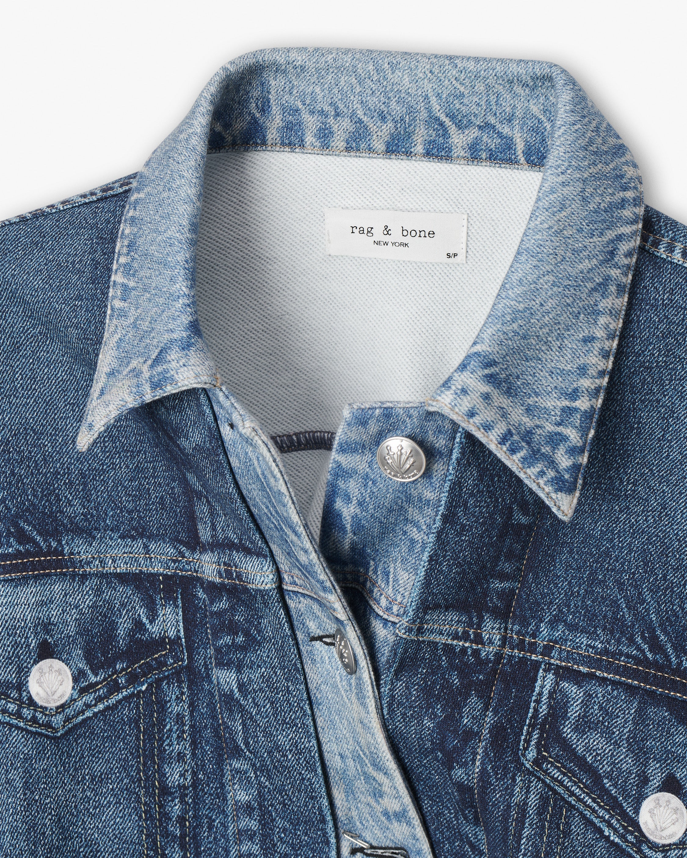rb Miramar Oversized Combo Trucker Jacket - Image 6