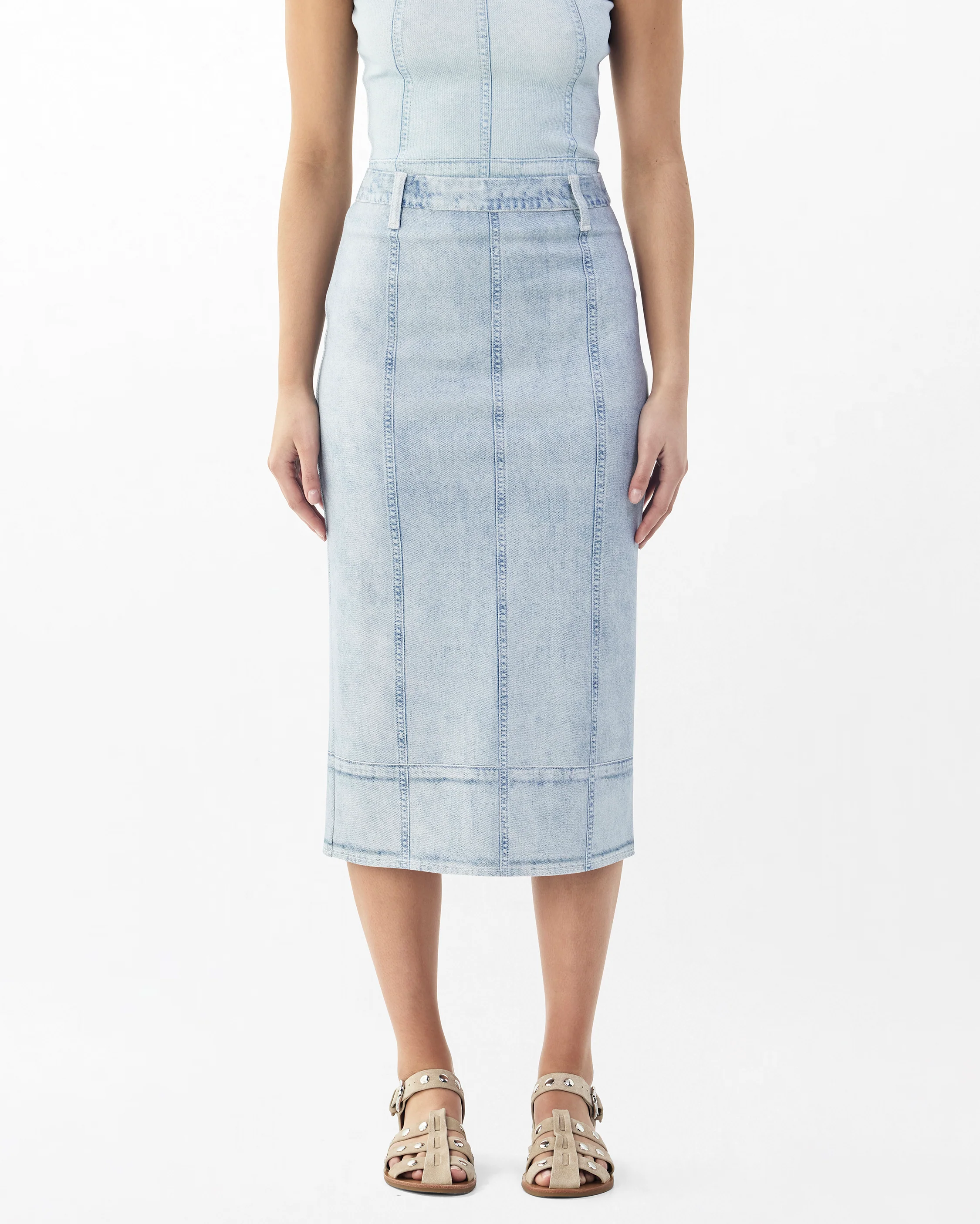 rb Miramar Ponte Pencil Skirt - Image 3