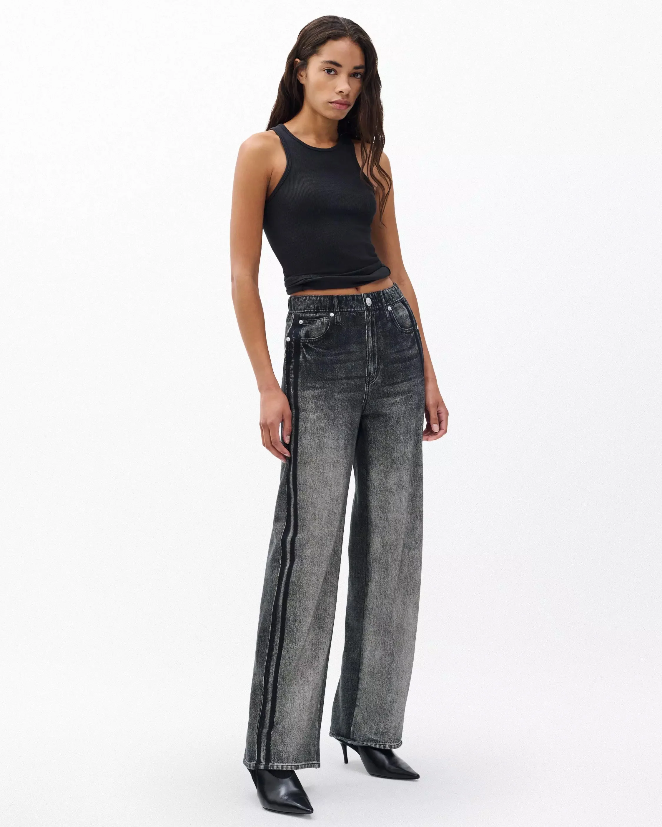 rb Miramar Wide-Leg Track Pants
