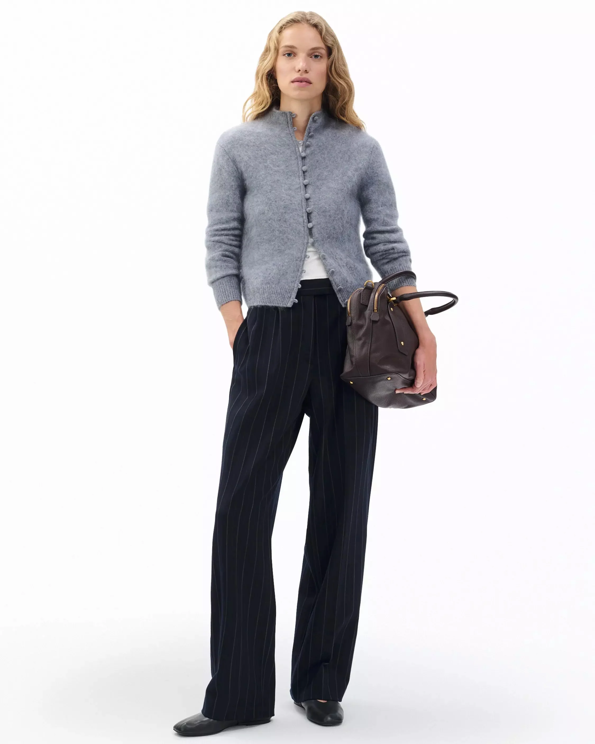 Newman Wool Striped Pants - Image 4