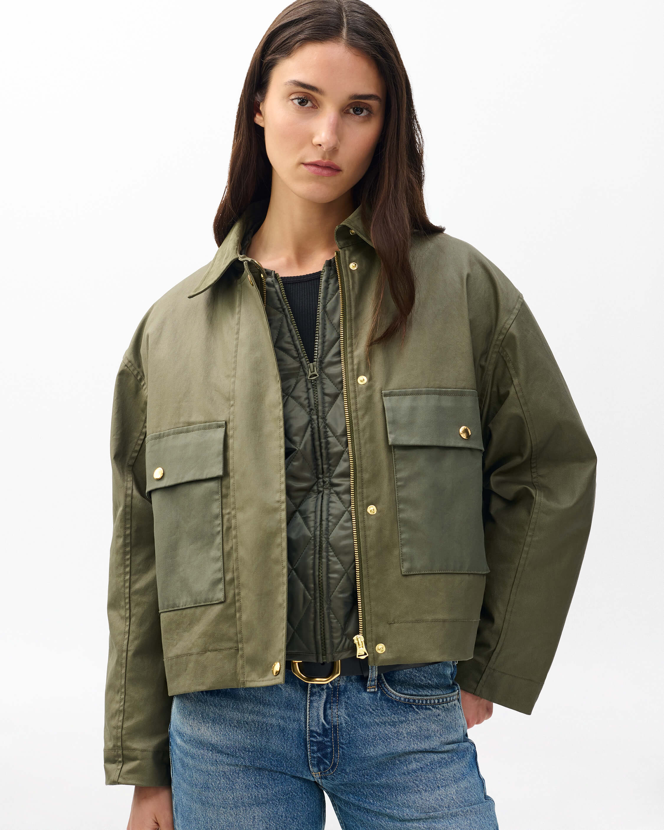 Nonie 2-in-1 Cotton Jacket - Image 5
