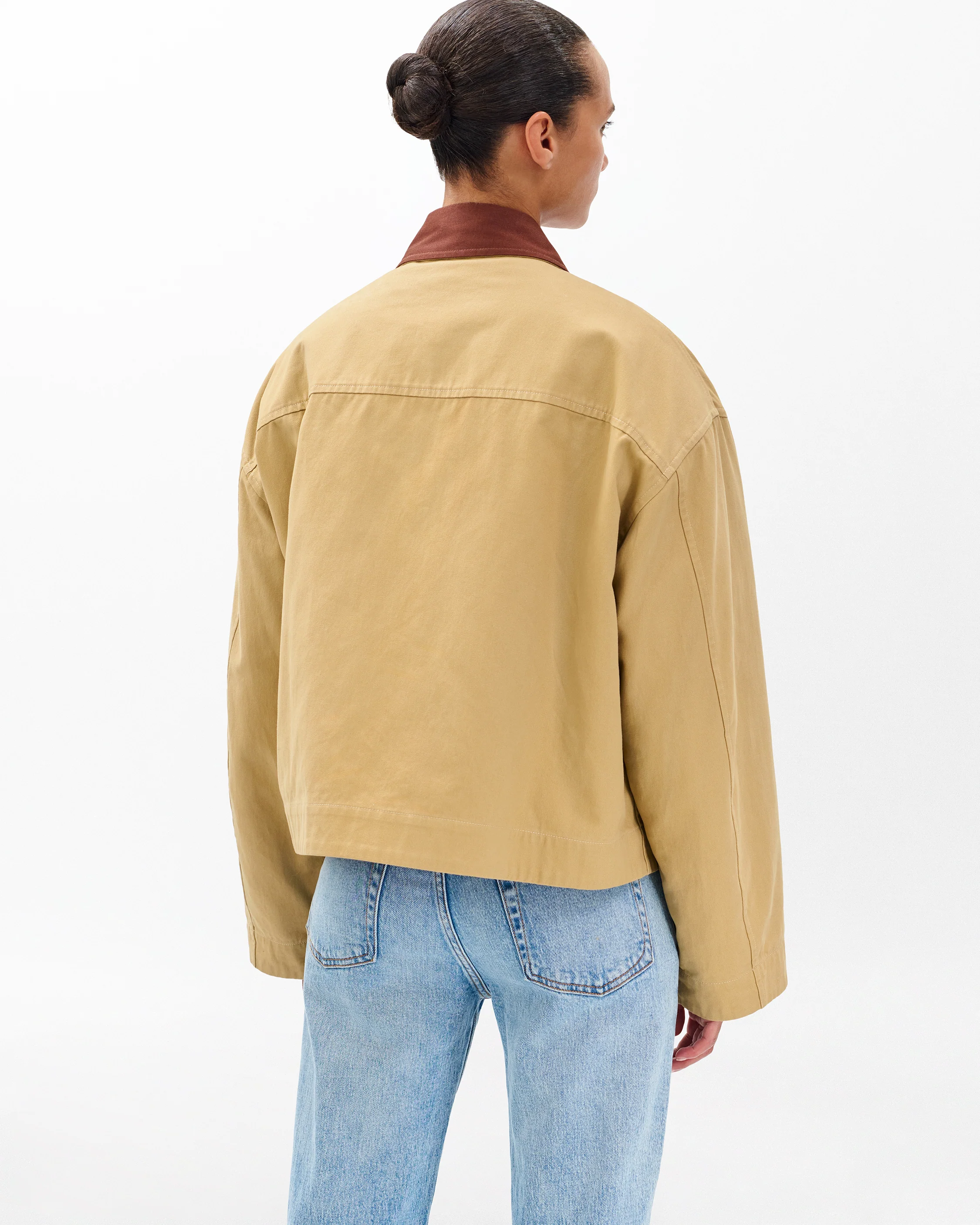 Nonie 2-in-1 Cotton Twill Jacket - Image 8