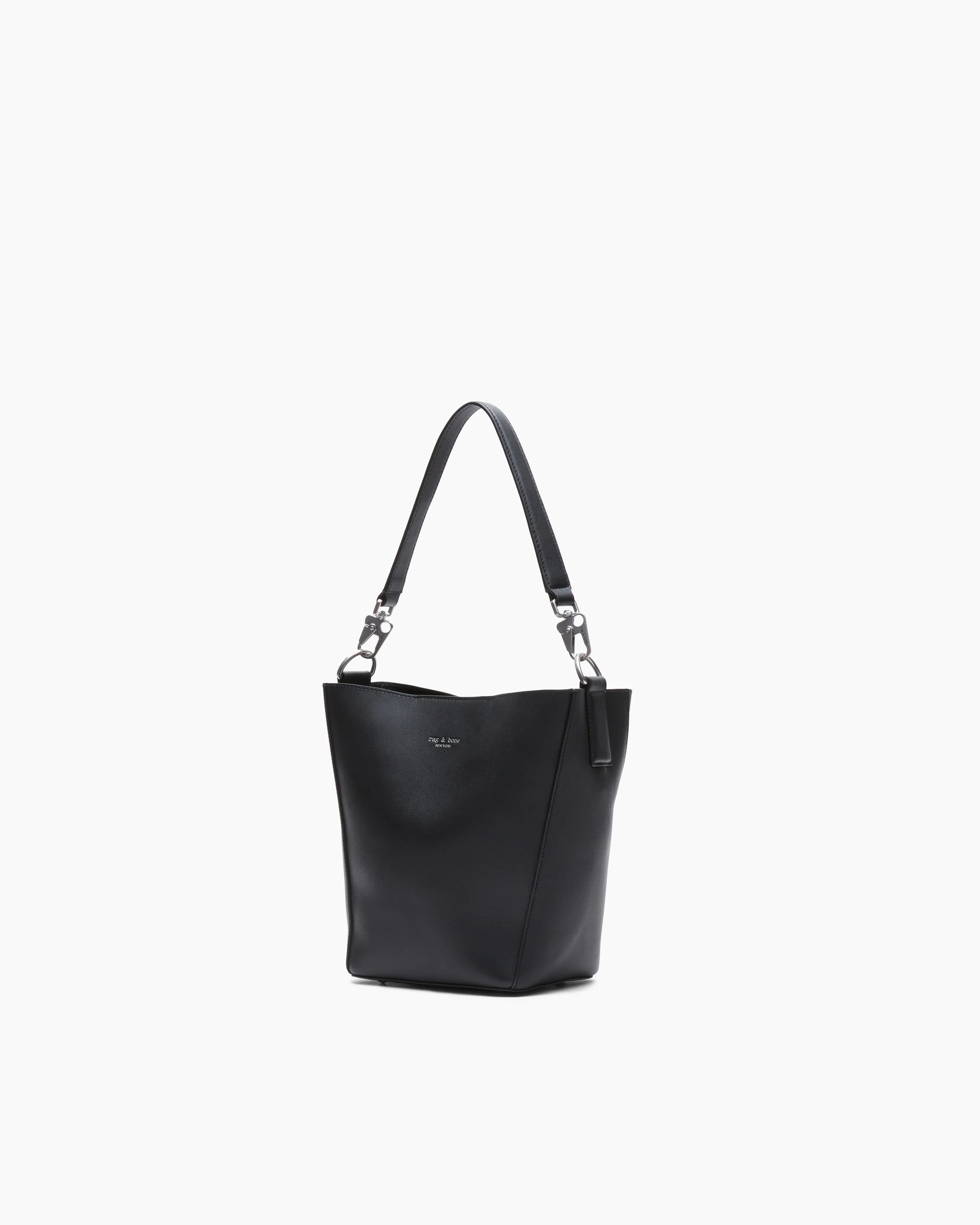 Parker Leather Bucket Bag - Image 5