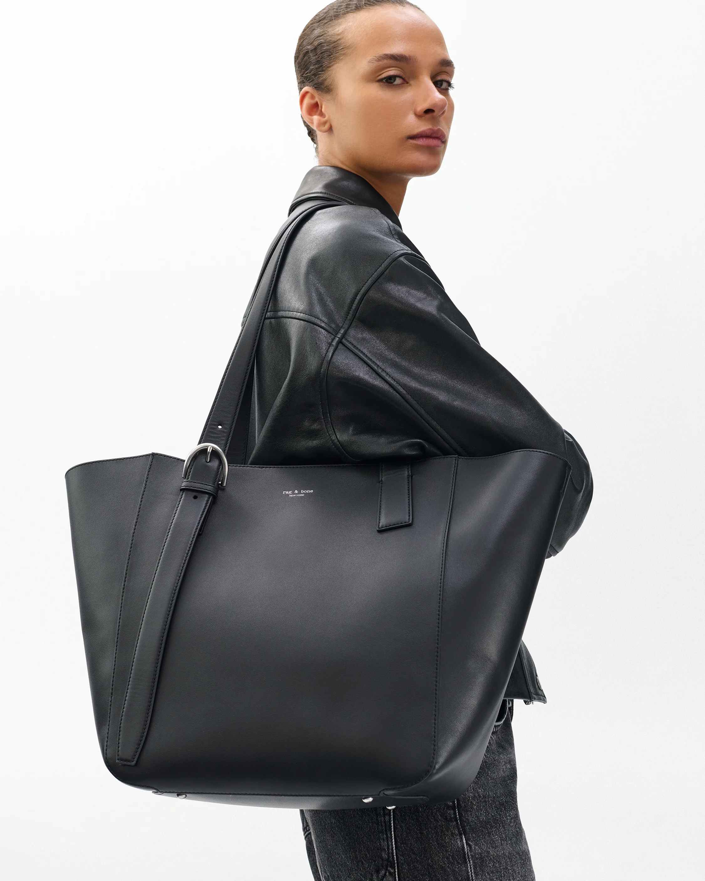 Parker Leather Tote - Image 2