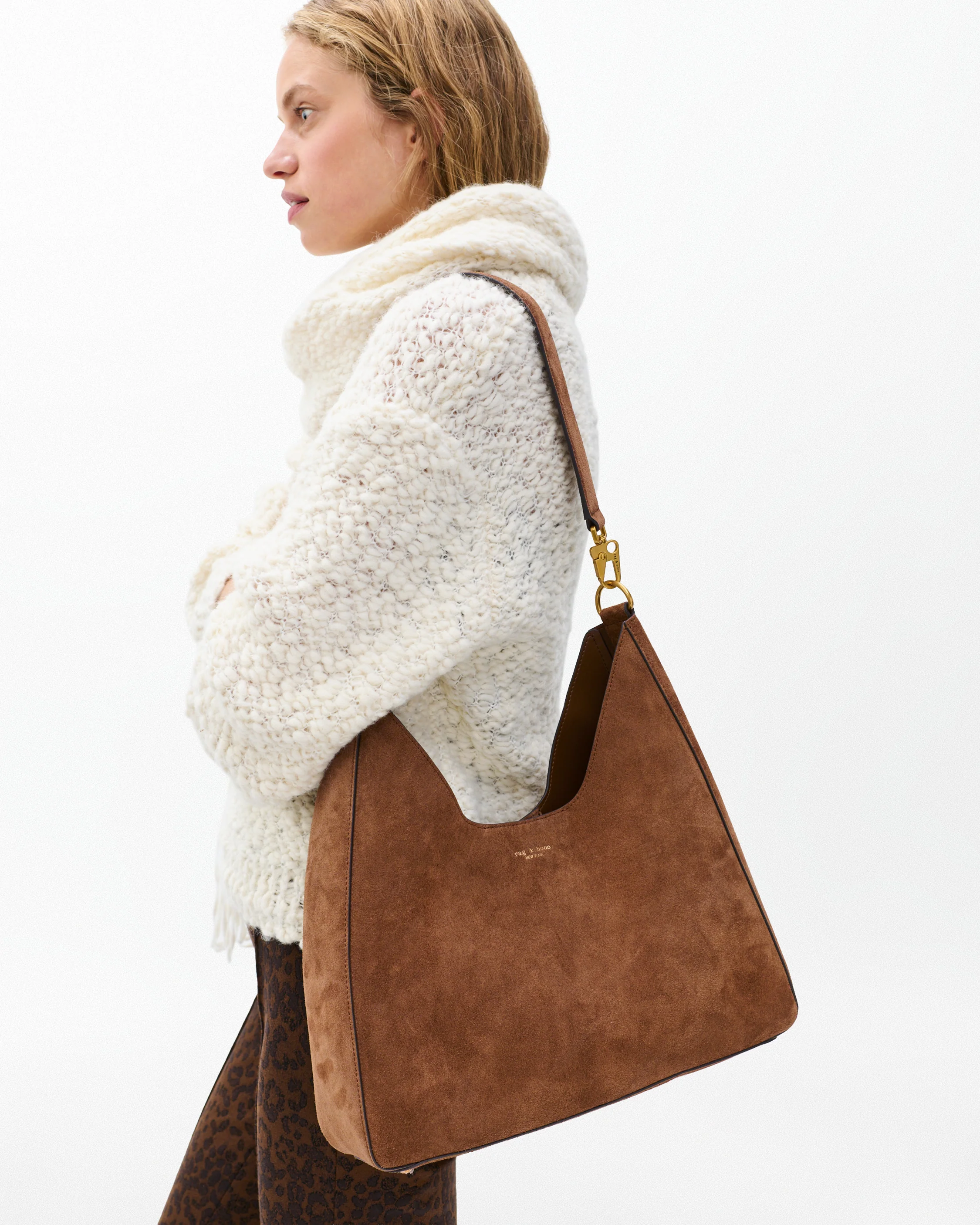 Parker Suede Hobo - Image 2