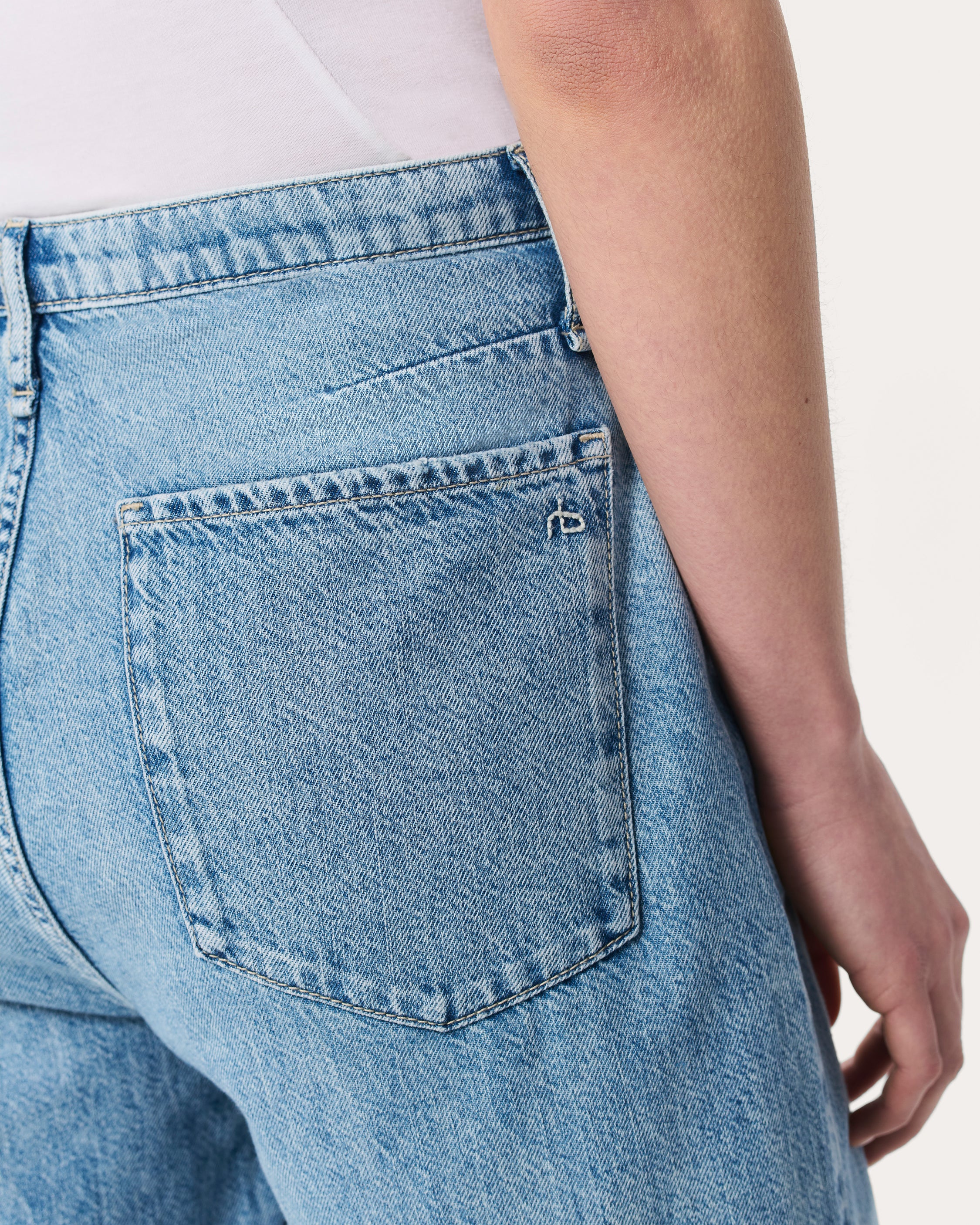 Phoebe Denim Beach Pants - Image 6