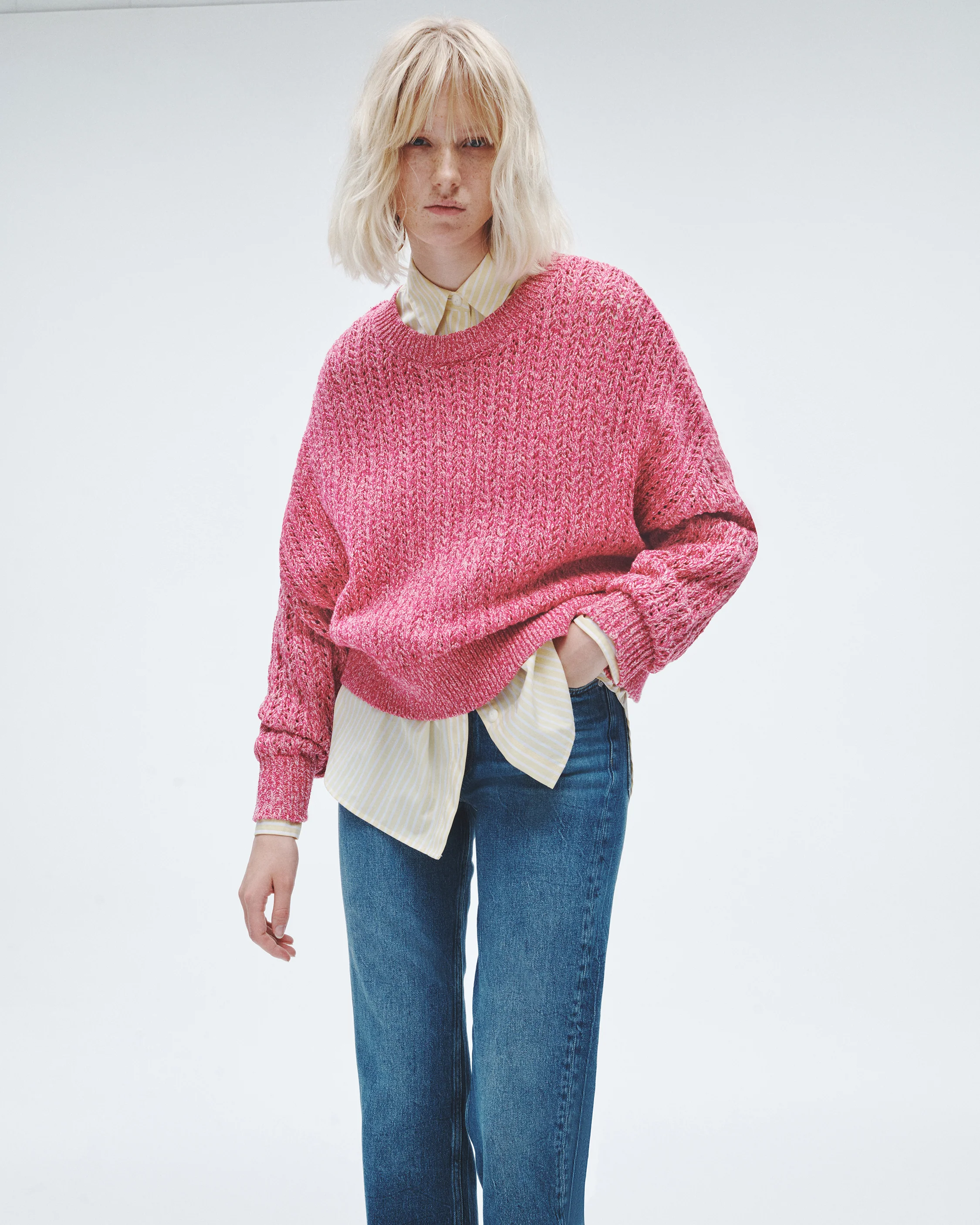 Edie Cotton-Blend Sweater - Image 3
