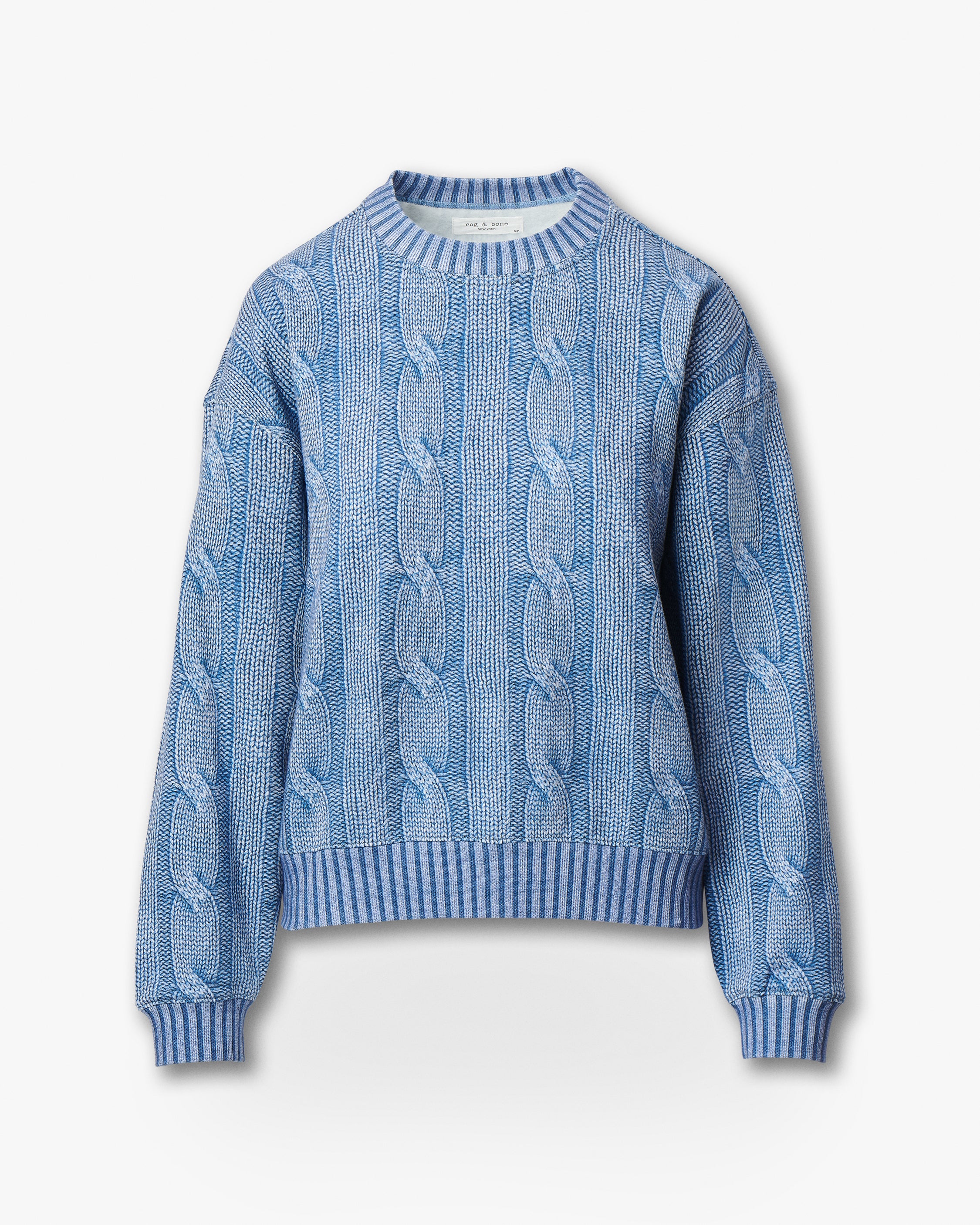 rb Miramar Cable-Effect Sweatshirt - Image 2