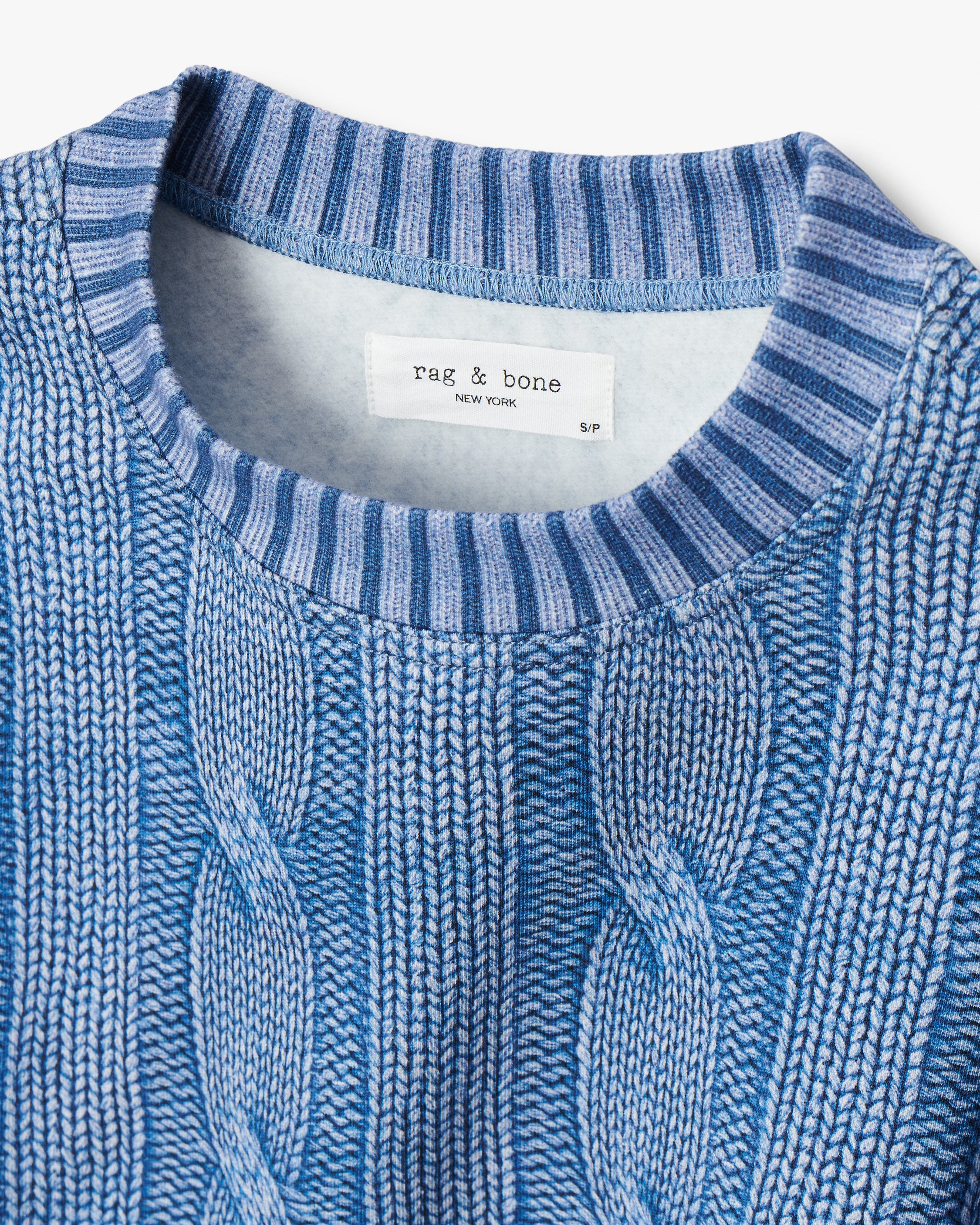 rb Miramar Cable-Effect Sweatshirt - Image 6