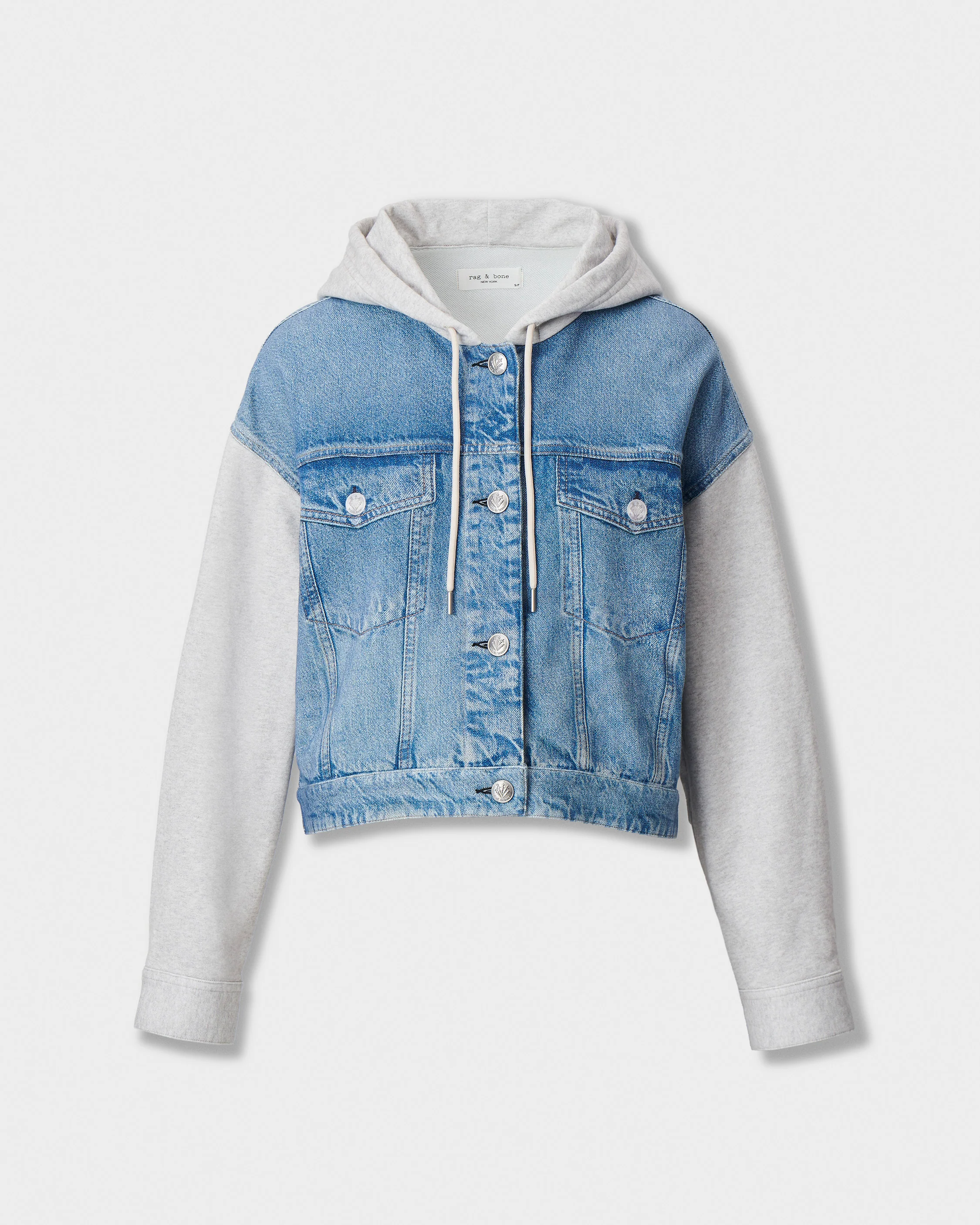 rb Miramar Combo Hooded Trucker Jacket - Image 2