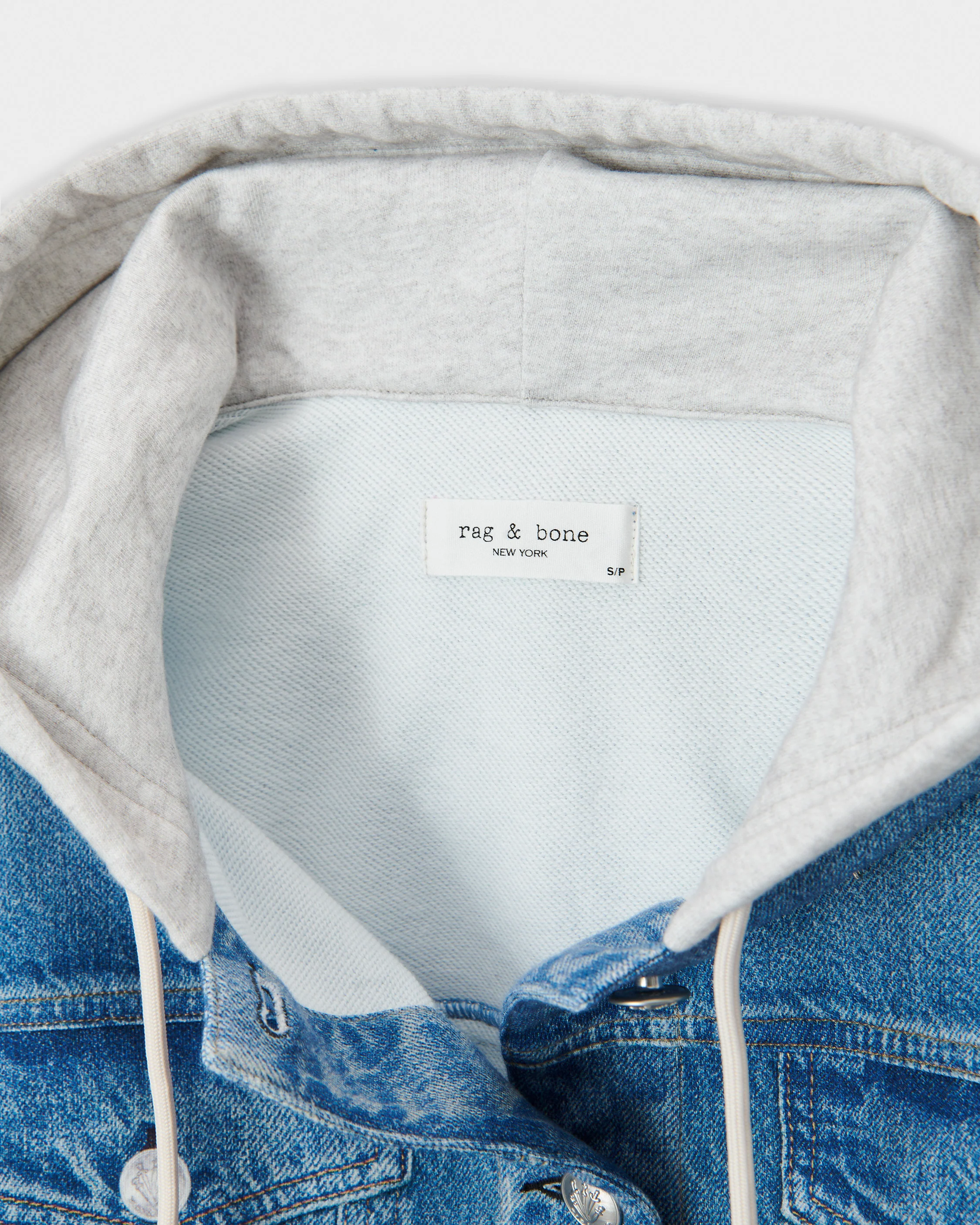 rb Miramar Combo Hooded Trucker Jacket - Image 6