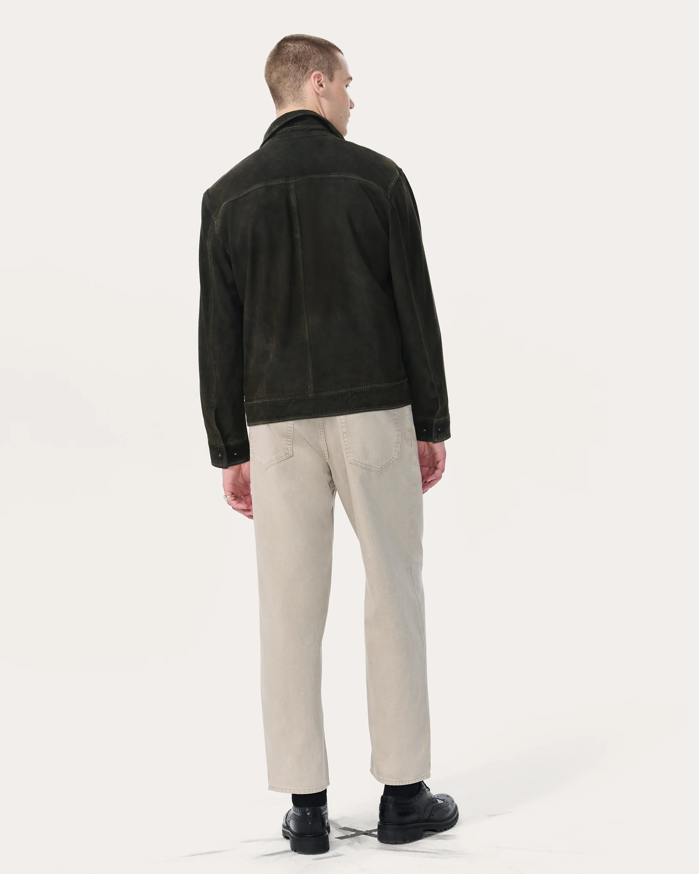 rb Suede Trucker - Image 6