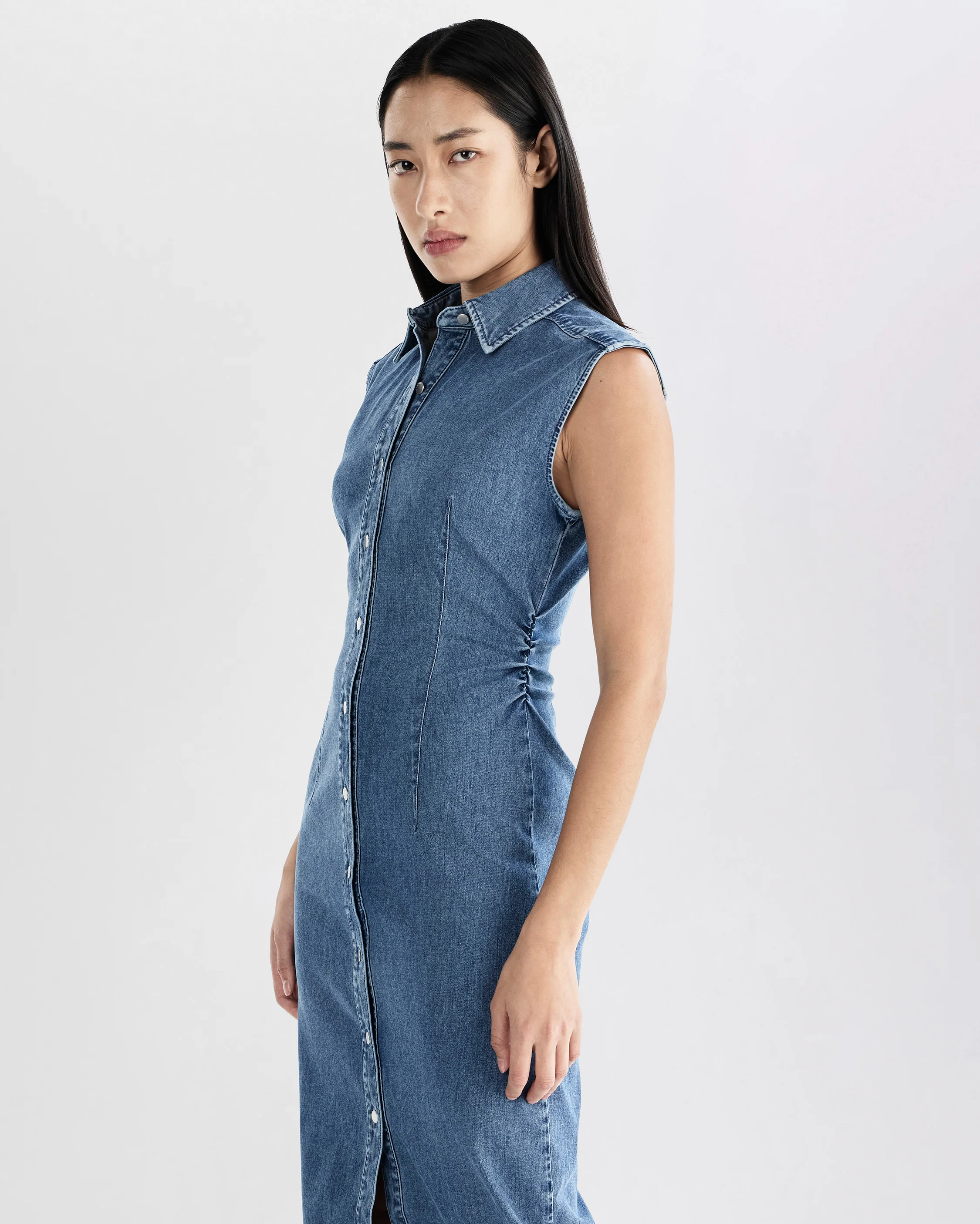 rbAIRFLEX Leah Denim Midi Dress - Image 4