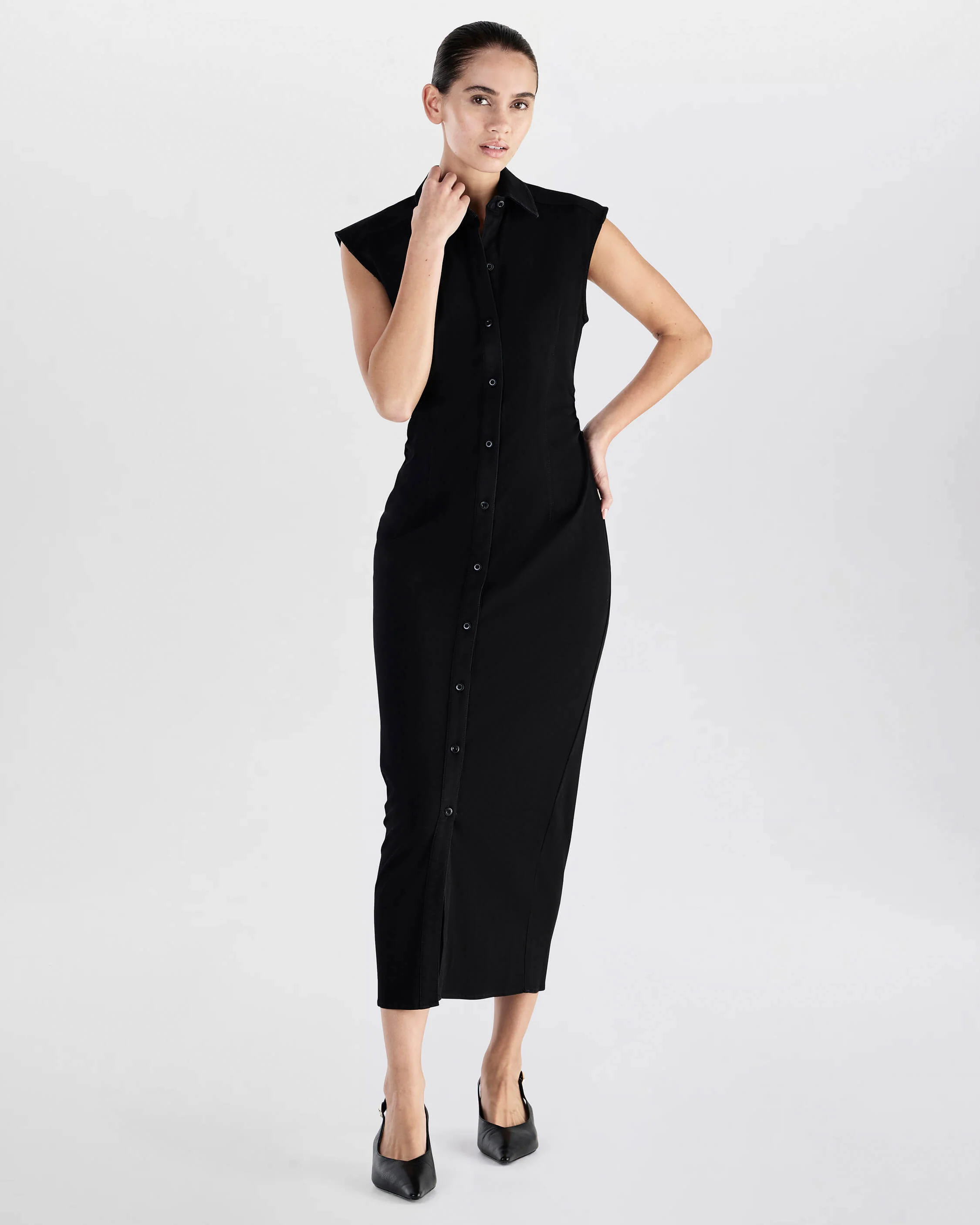 rbAIRFLEX Leah Denim Midi Dress - Image 4